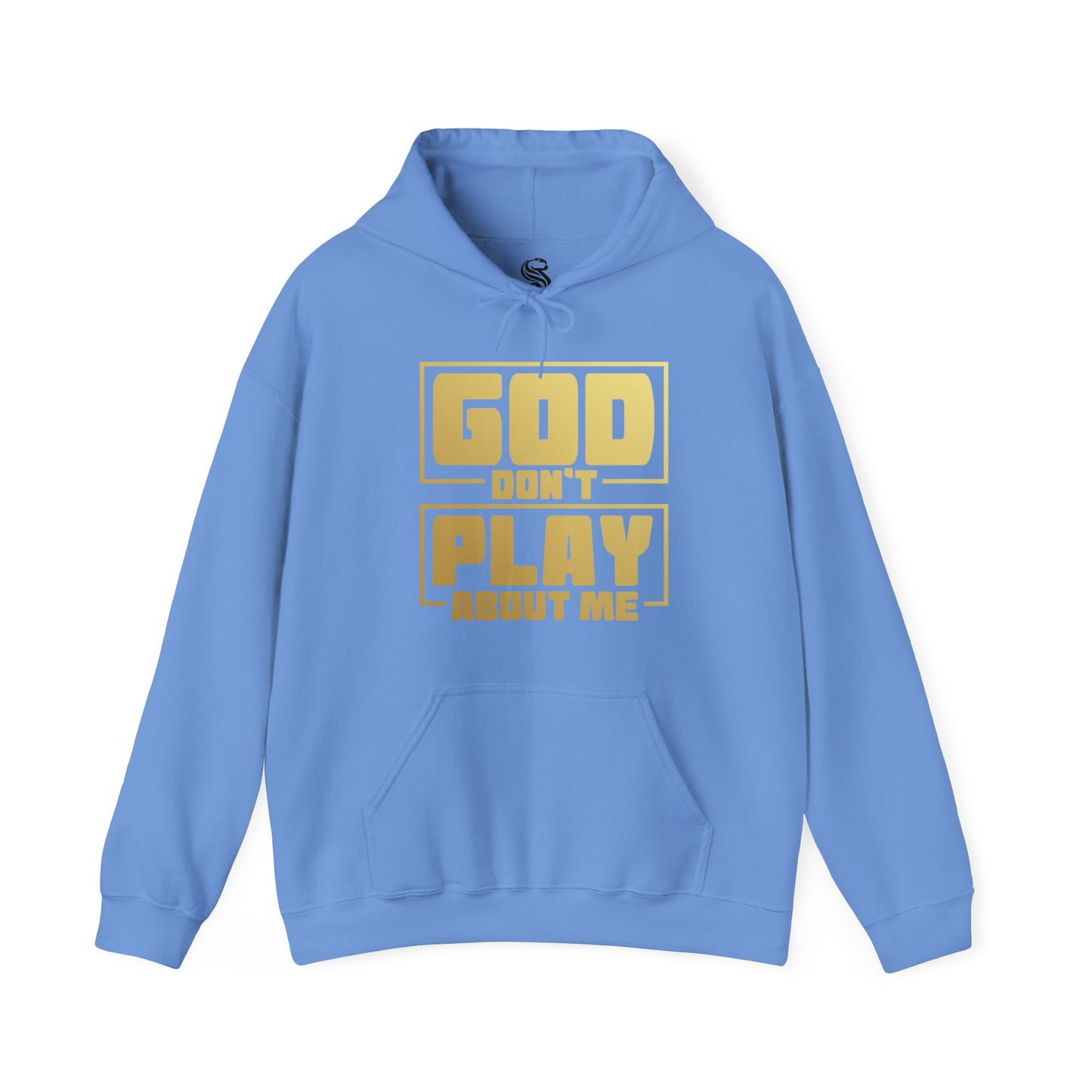 "God Don't Play About Me" Unisex Heavy Blend Hoodie