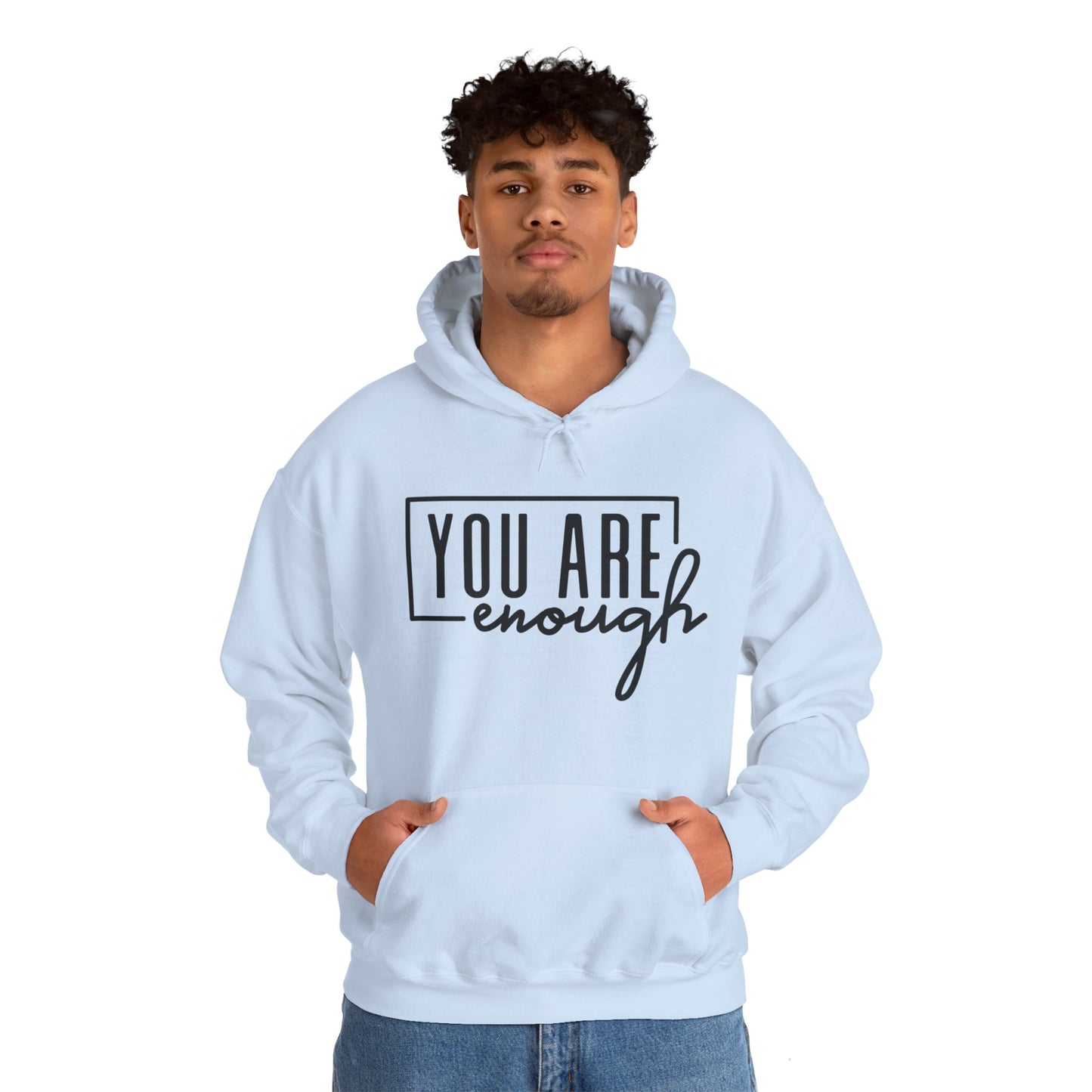 "You Are Enough" Unisex Heavy Blend Hoodie