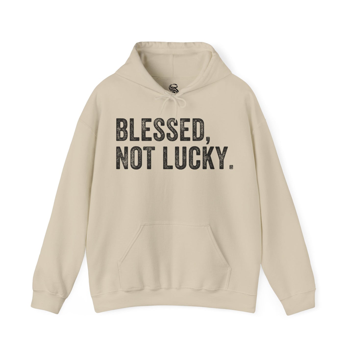 "Blessed Not Lucky" Unisex Heavy Blend Hoodie