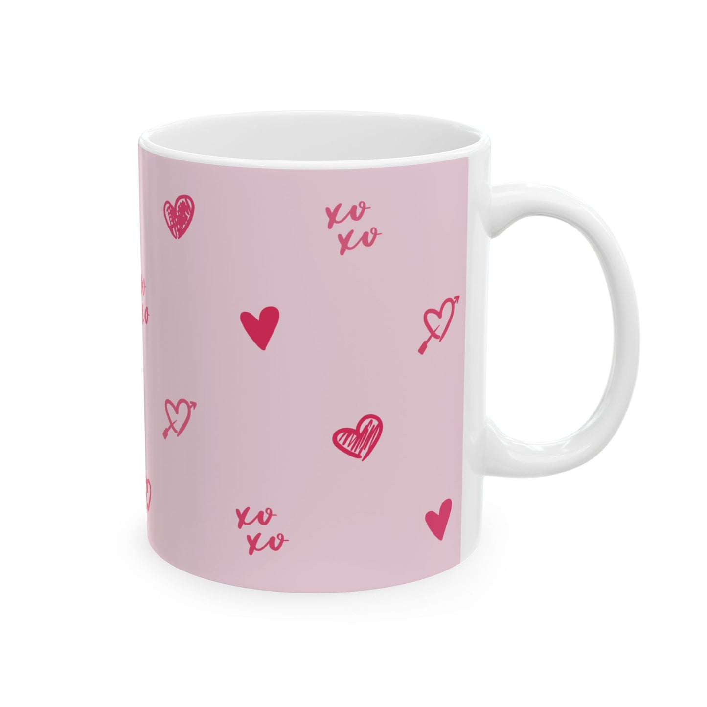 "Love is All You Need...And Coffee!" Ceramic Mug, (11oz, 15oz)