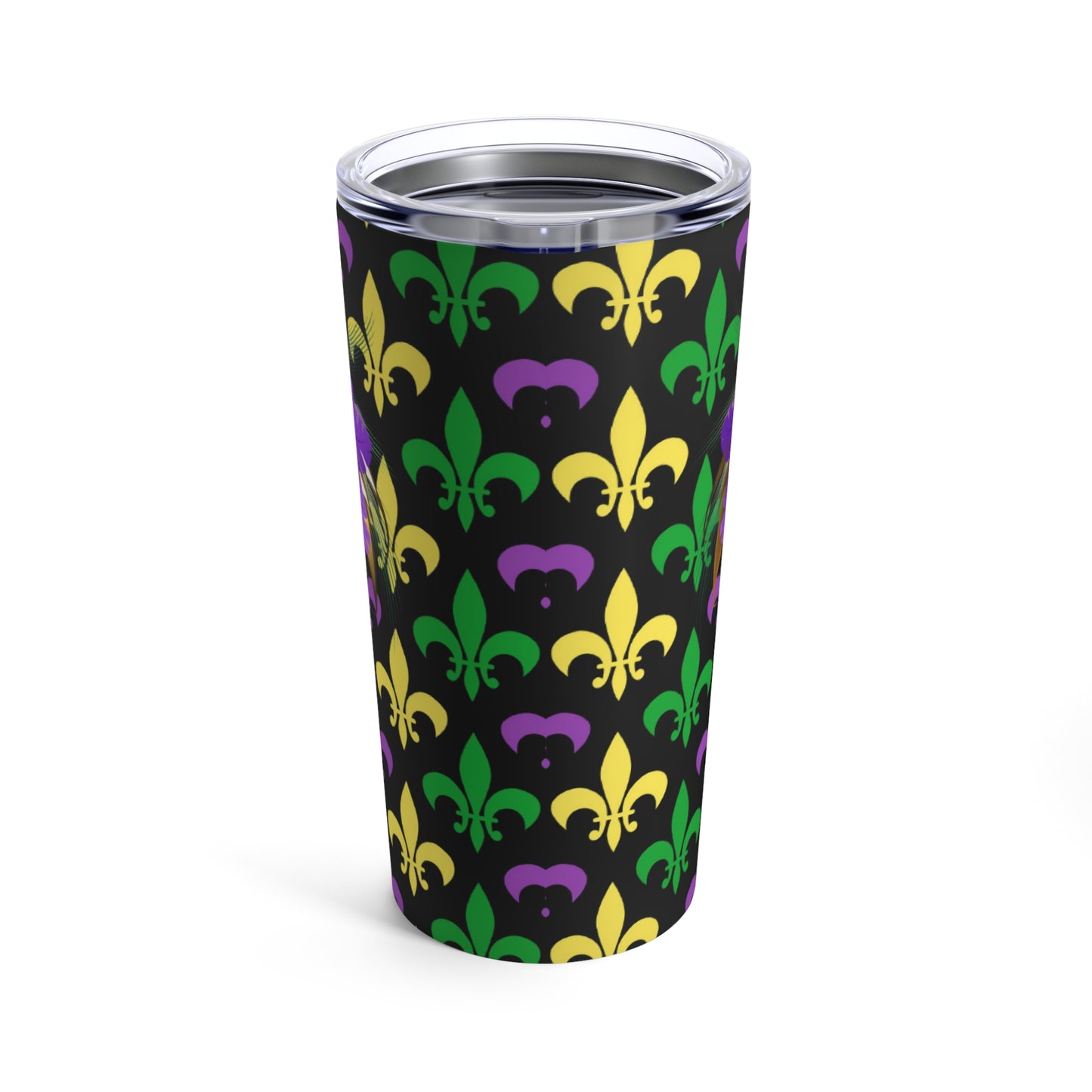 Mardi Gras Fleur-de-lis Variety Tumbler 20oz