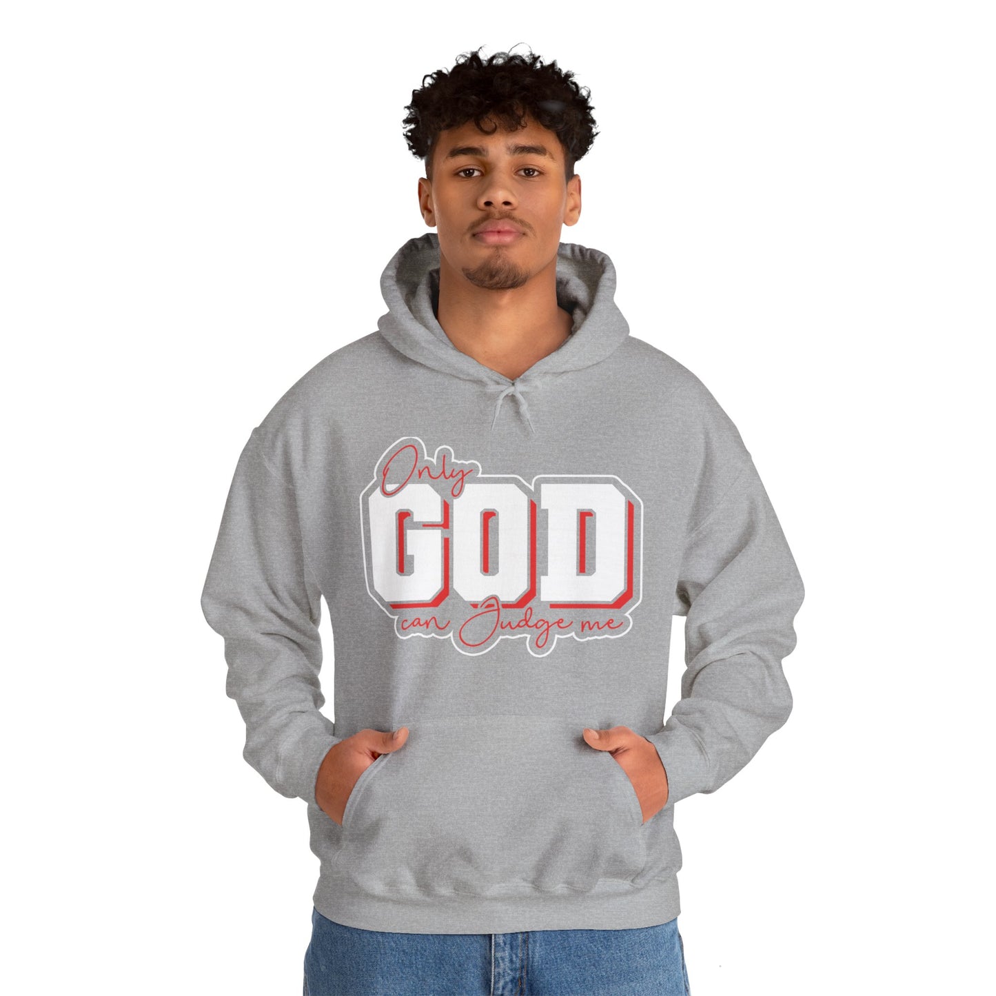 "Only God Can Judge Me" Unisex Heavy Blend Hoodie