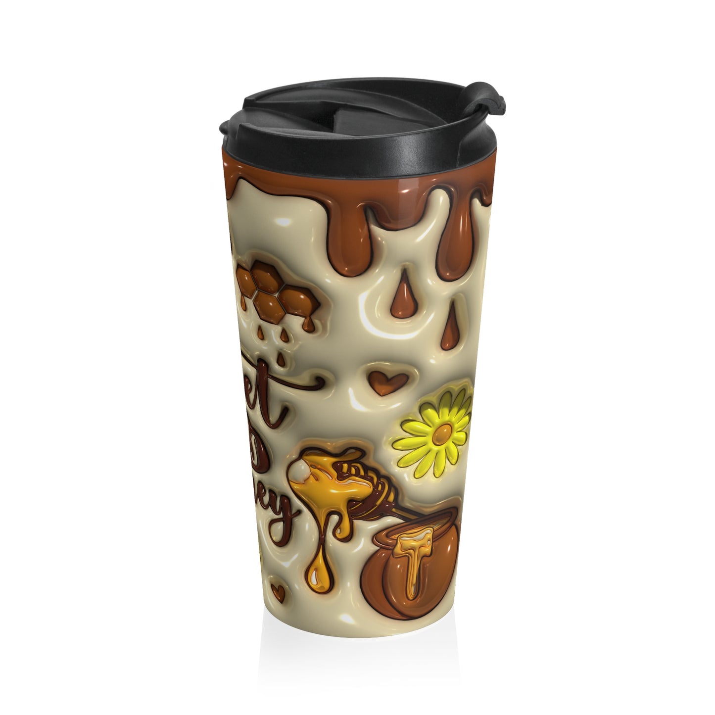 "As Sweet As Can Bee" Stainless Steel Travel Mug