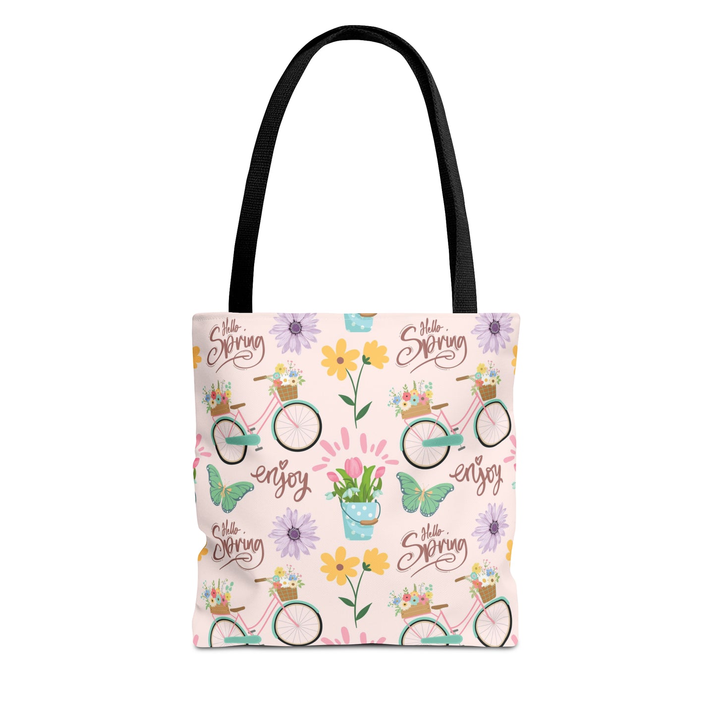 "Hello Spring" Tote Bag