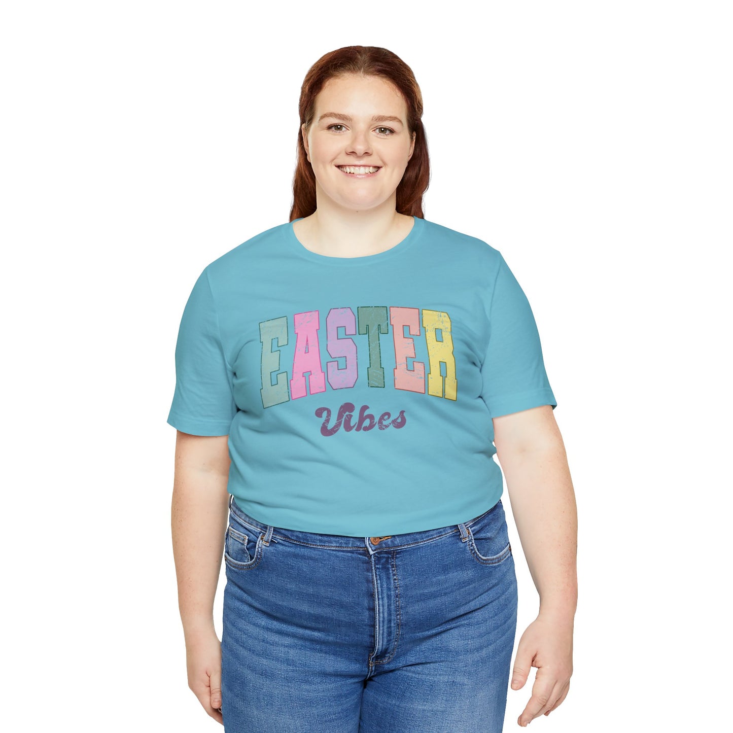 "Easter Vibes" Unisex Jersey Short Sleeve Tee