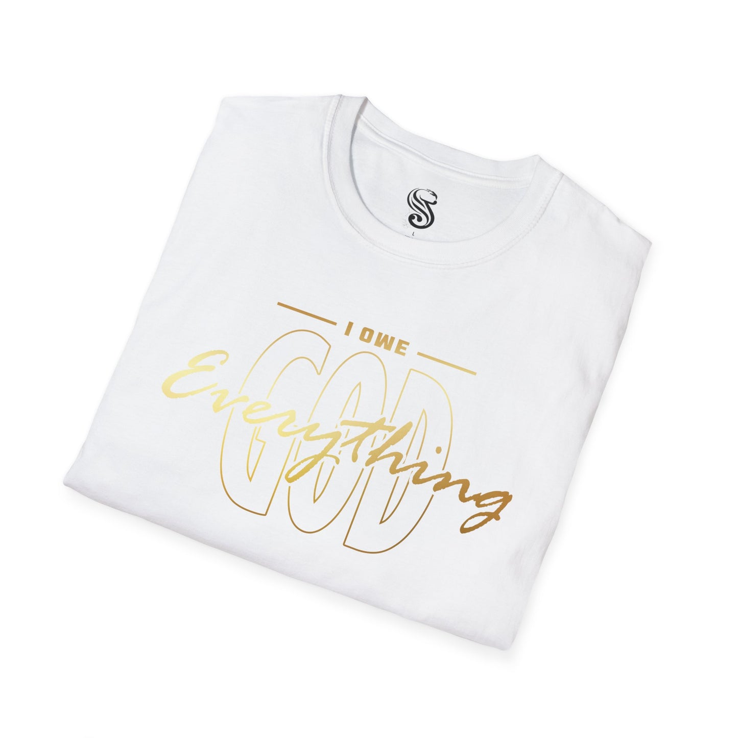 "I Owe God Everything" Unisex Softstyle T-Shirt