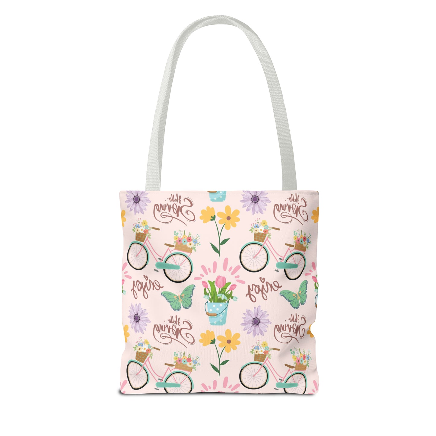 "Hello Spring" Tote Bag