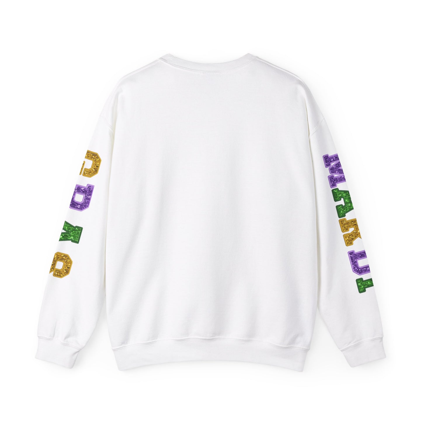 Love Mardi Gras Unisex Heavy Blend Crewneck Sweatshirt