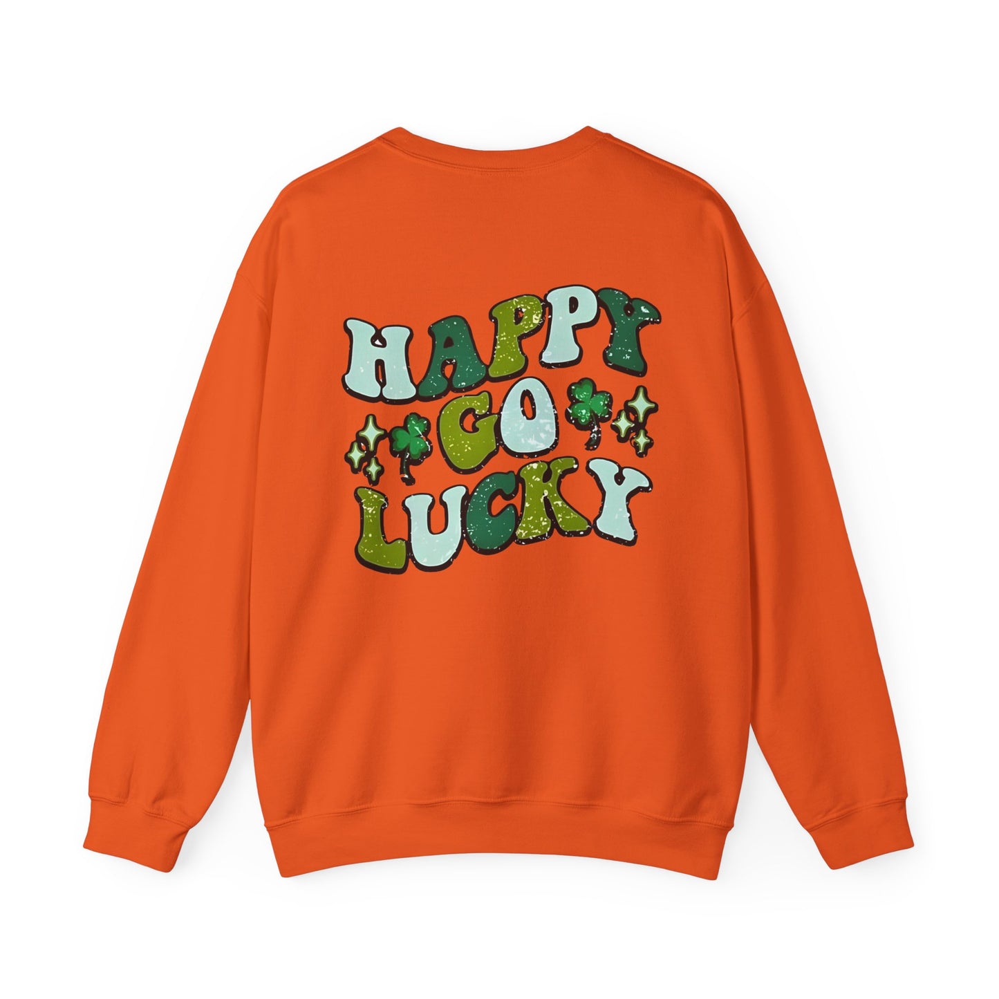 "Luckiest Mama" Heavy Blend Crewneck Sweatshirt