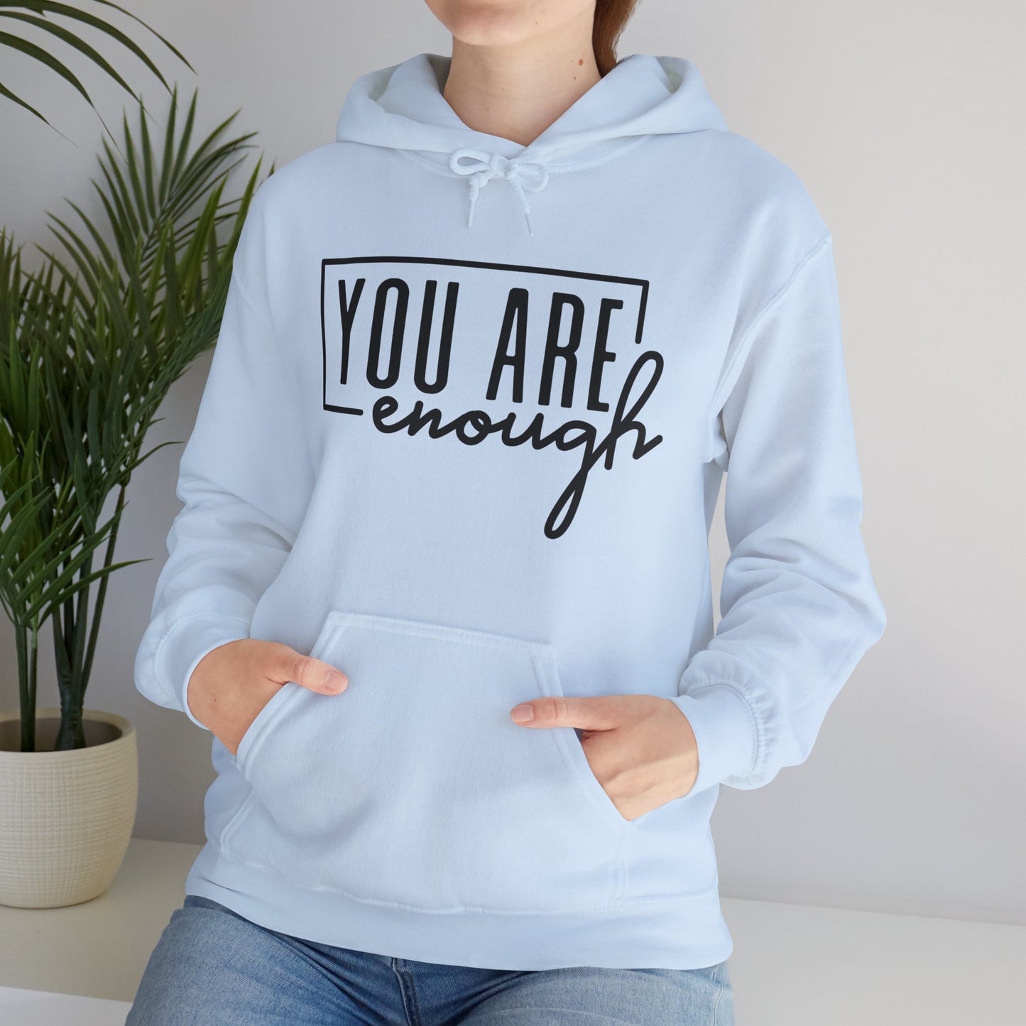 "You Are Enough" Unisex Heavy Blend Hoodie