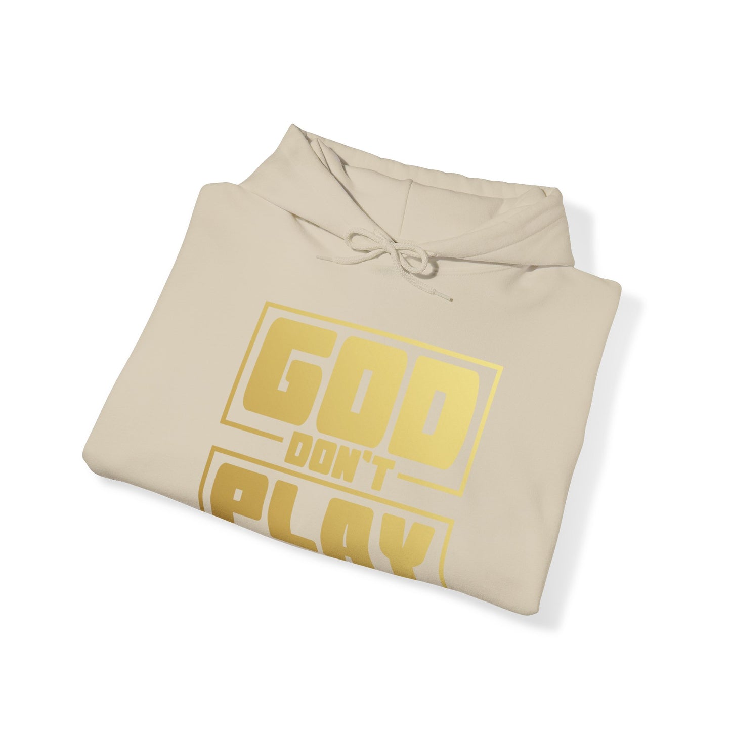 "God Don't Play About Me" Unisex Heavy Blend Hoodie