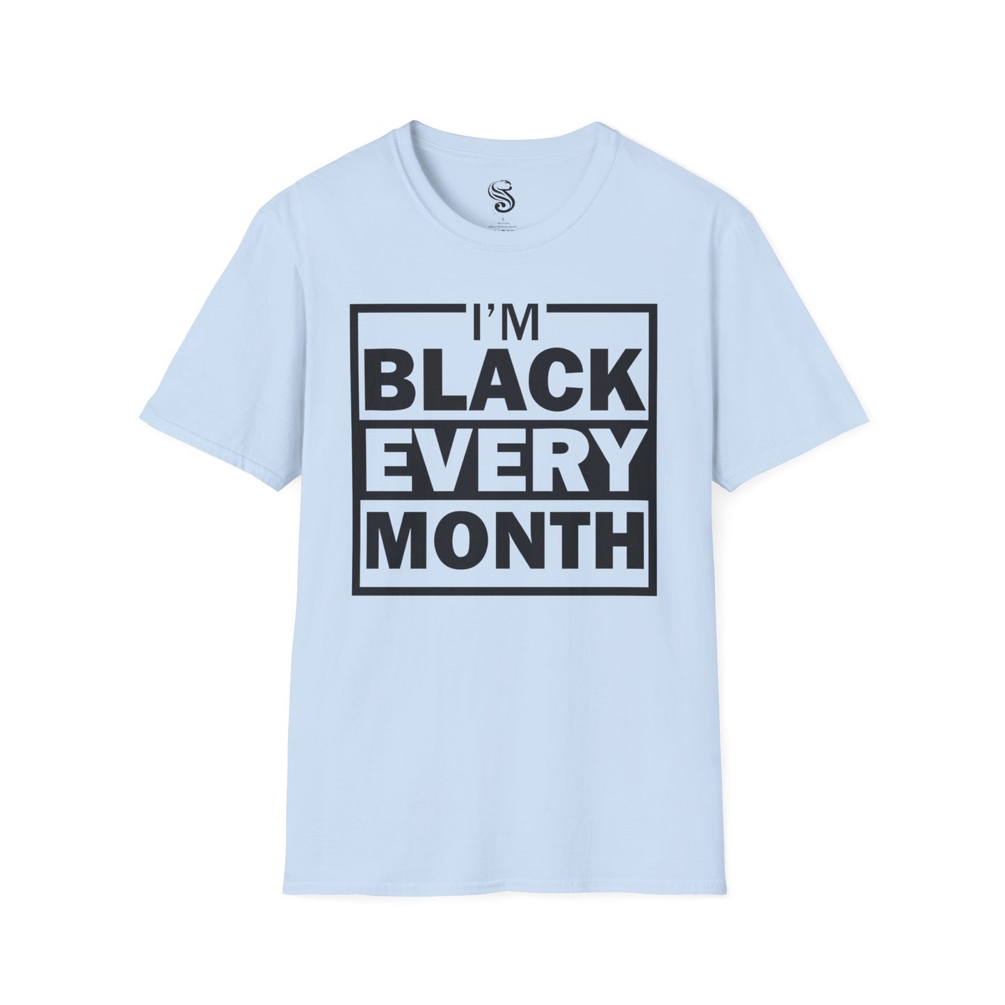 "Black Every Month" Unisex Soft-Style T-Shirt