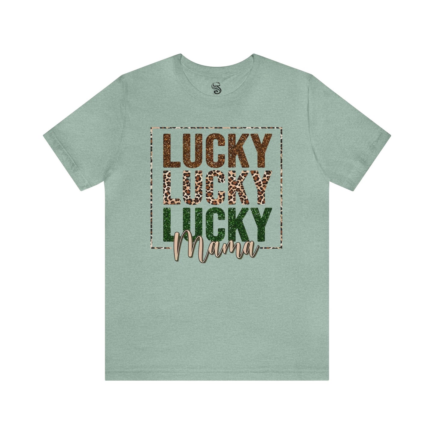 "Lucky Mama"  Unisex Jersey Short Sleeve Tee