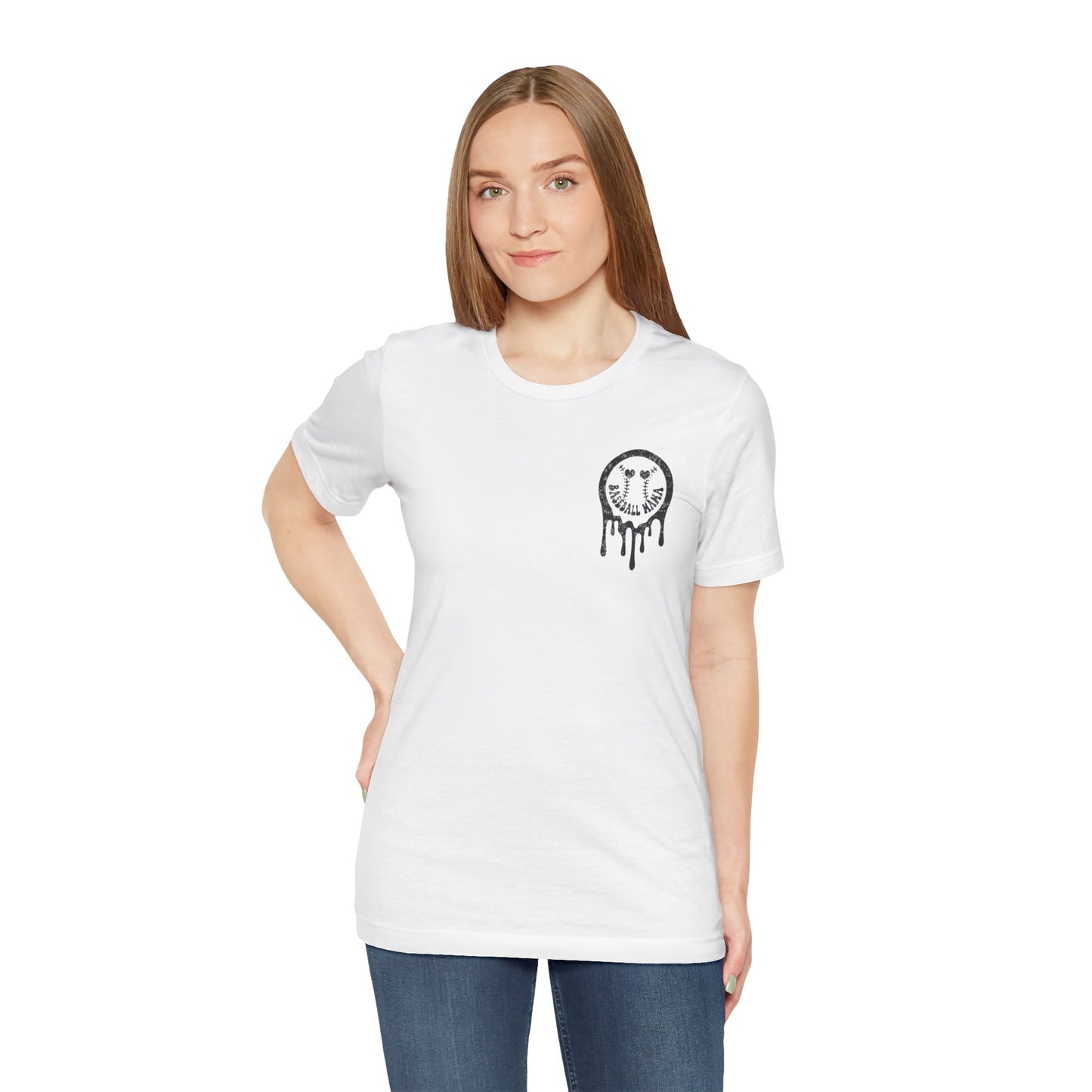 "Baseball Mama" Unisex Jersey Short Sleeve Tee