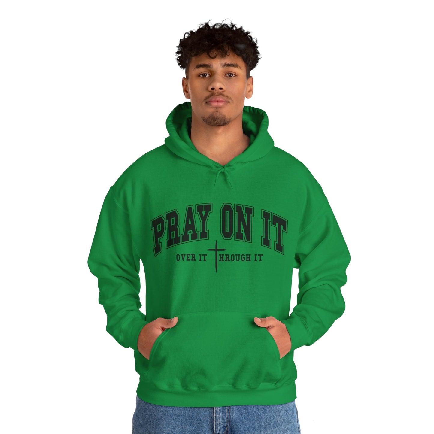 "Pray" Bold Unisex Heavy Blend Hoodie