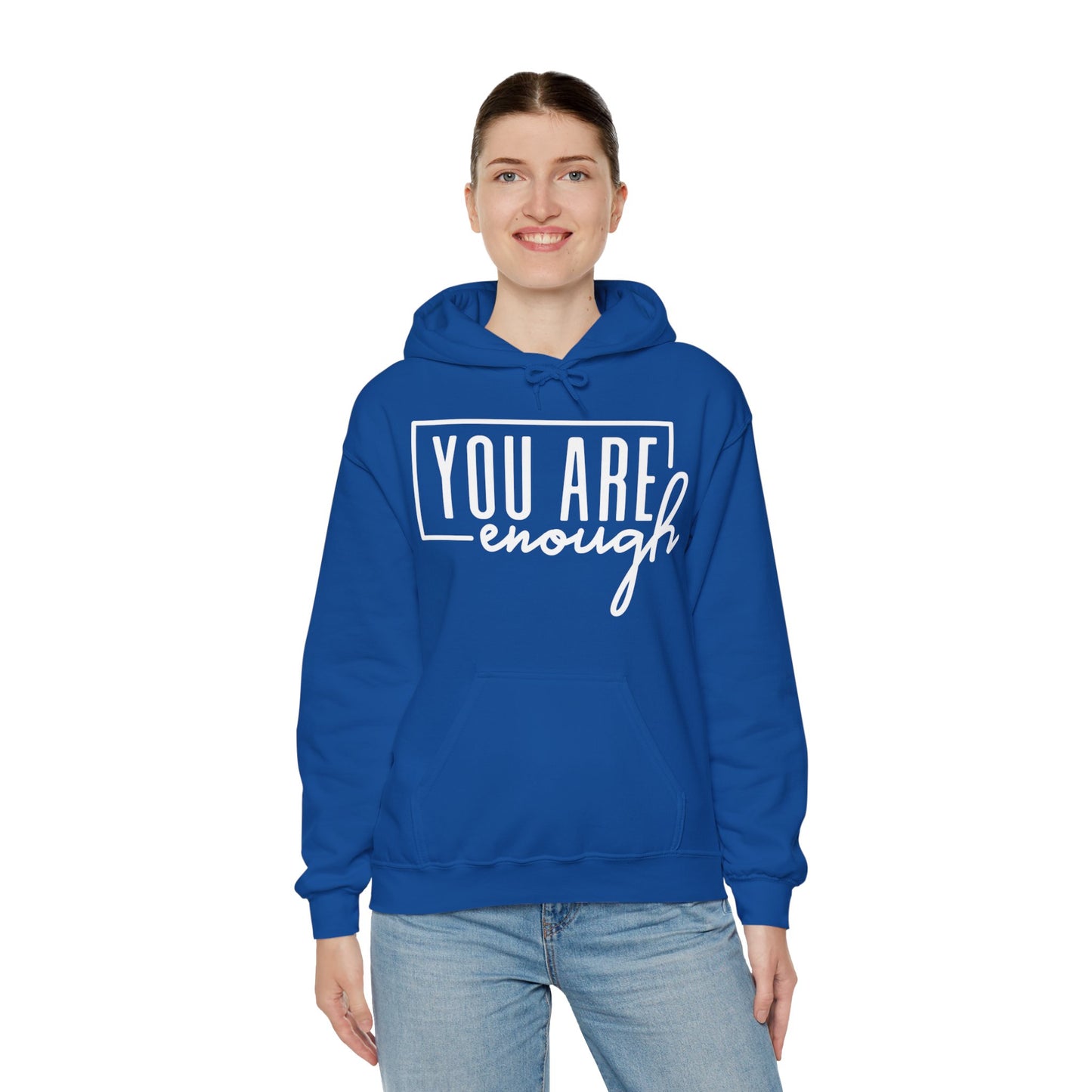 "You Are Enough" Unisex Heavy Blend Hoodie