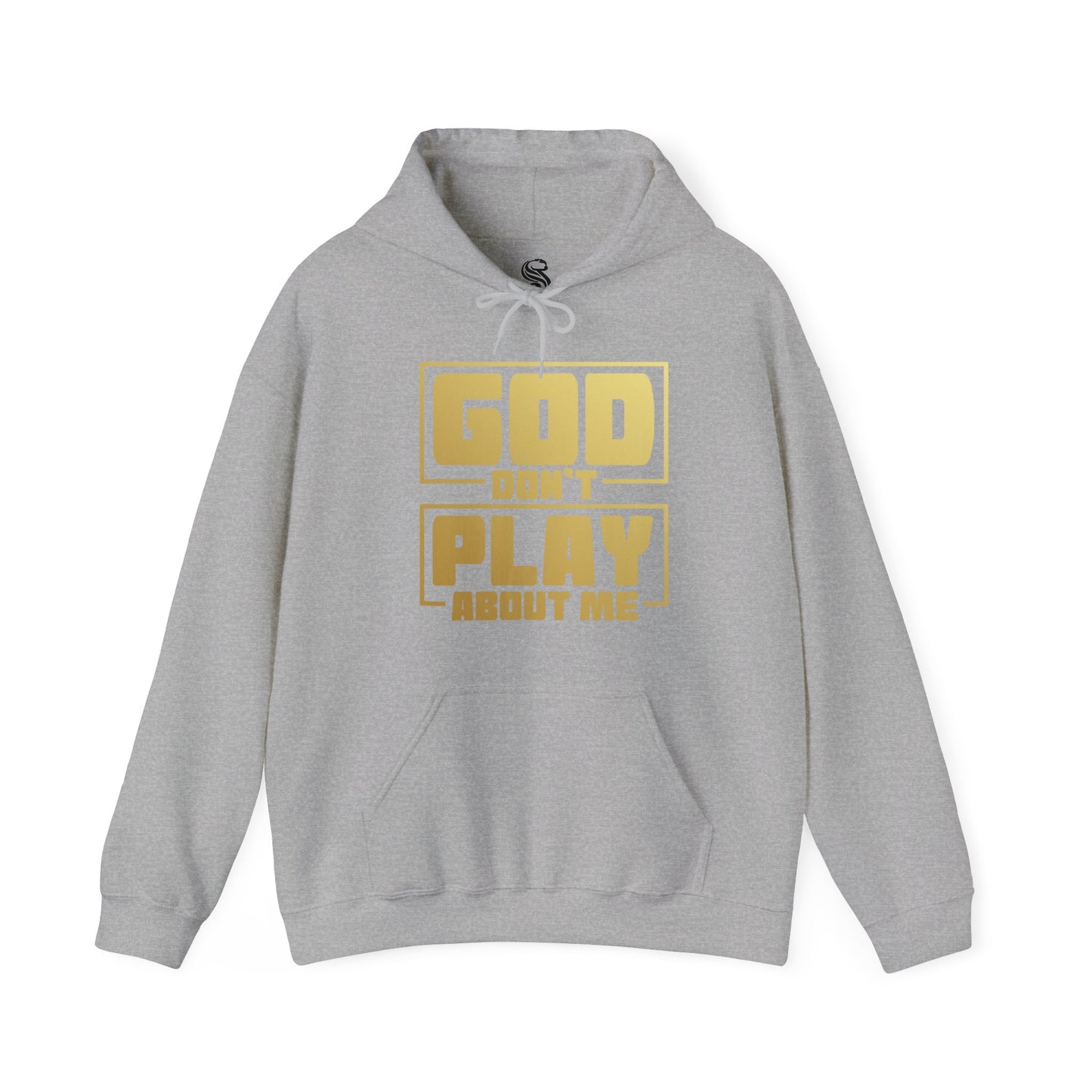 "God Don't Play About Me" Unisex Heavy Blend Hoodie