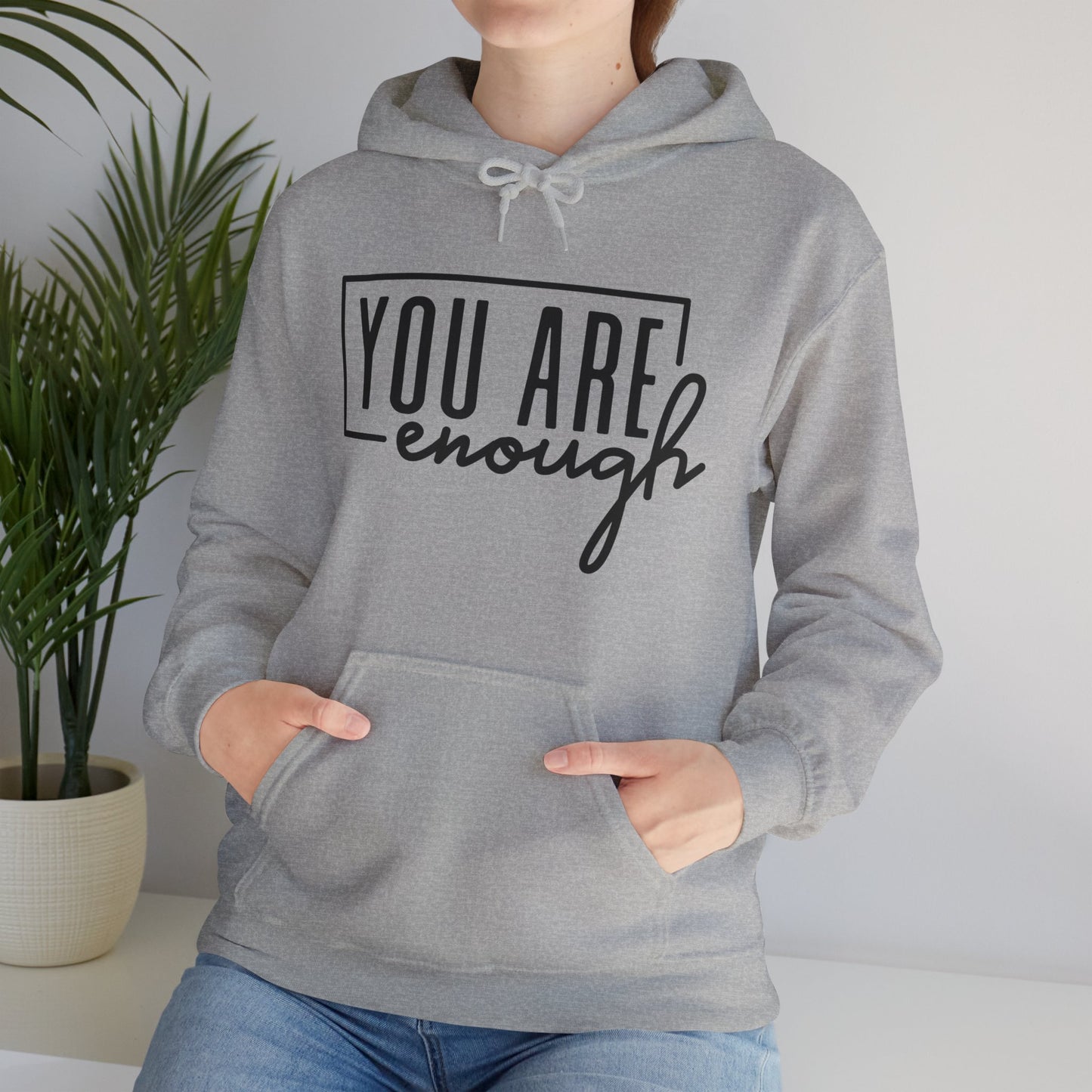 "You Are Enough" Unisex Heavy Blend Hoodie