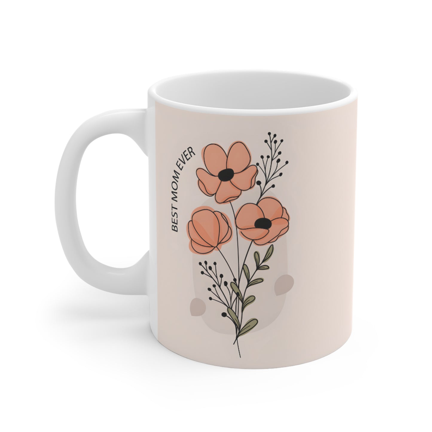 "100% Best Mom" Mug 11oz