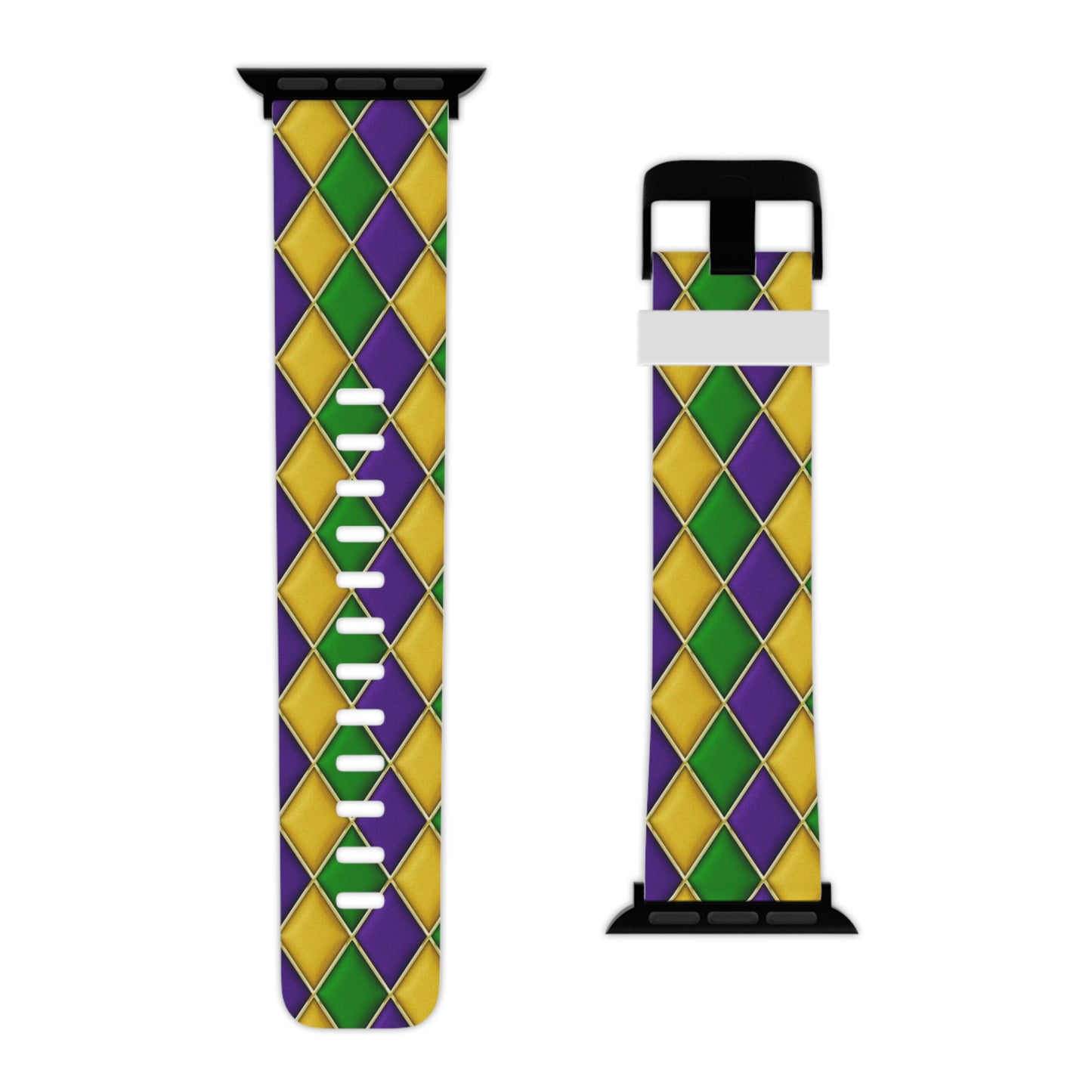 Mardi Gras Pattern Band for Apple Watch