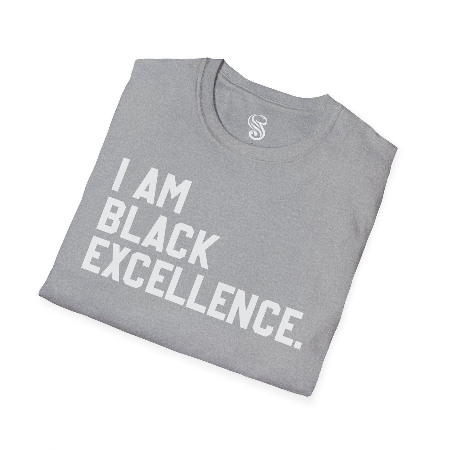 “I Am Black Excellence” Unisex Softstyle T-Shirt