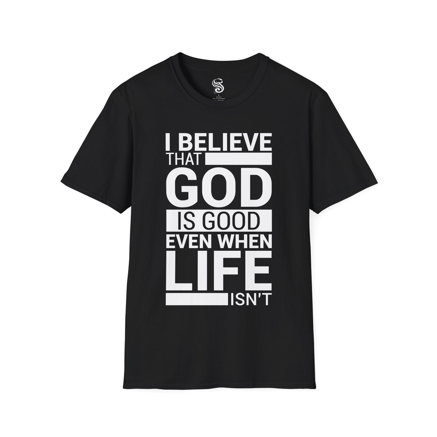 "God Is Good" Unisex Softstyle T-Shirt