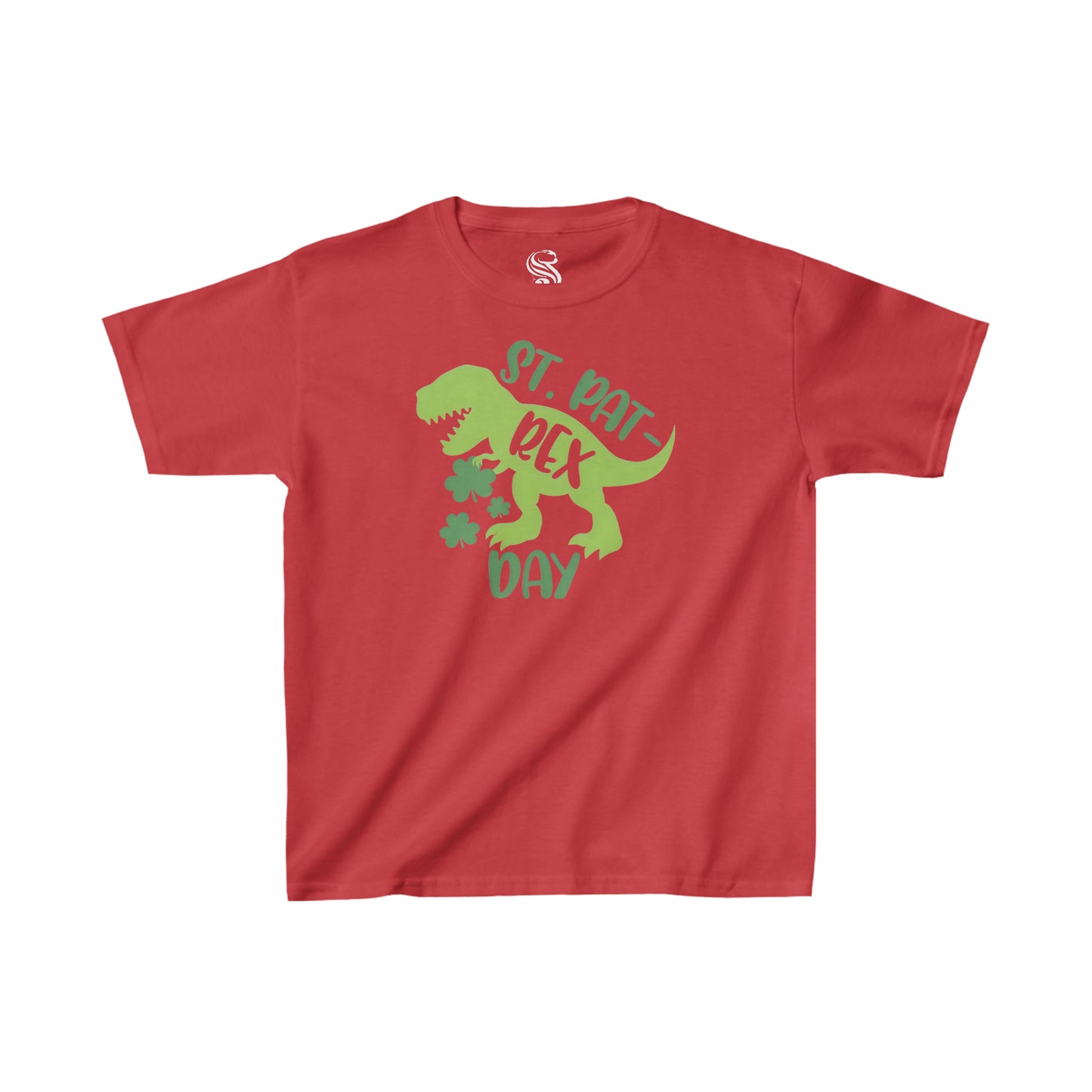 "St. Pat-Rex" Kids Heavy Cotton Tee