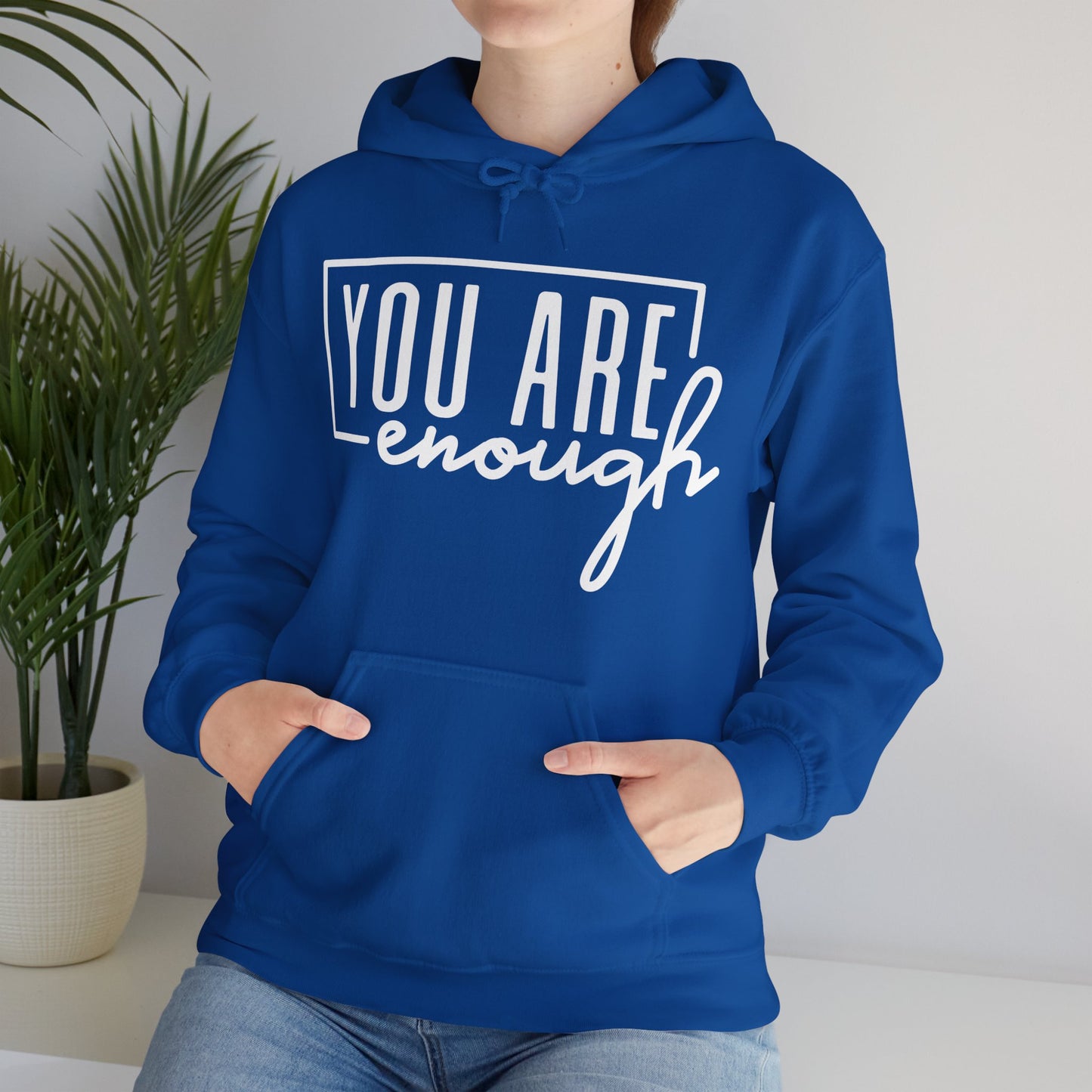 "You Are Enough" Unisex Heavy Blend Hoodie