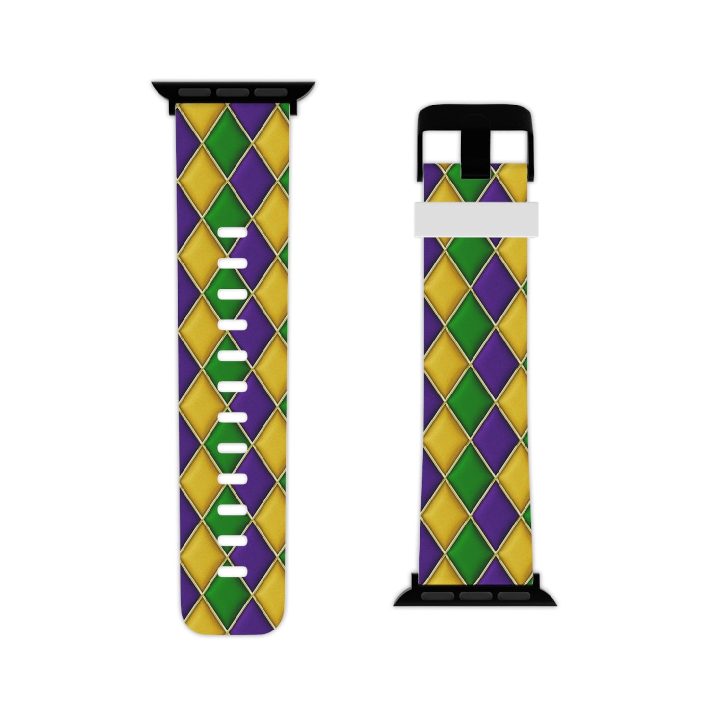 Mardi Gras Pattern Band for Apple Watch