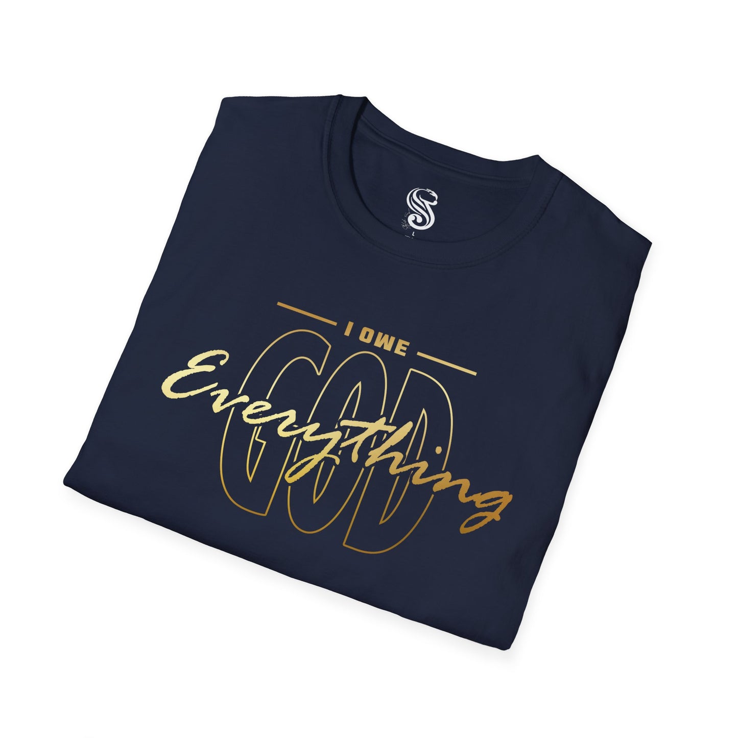 "I Owe God Everything" Unisex Softstyle T-Shirt