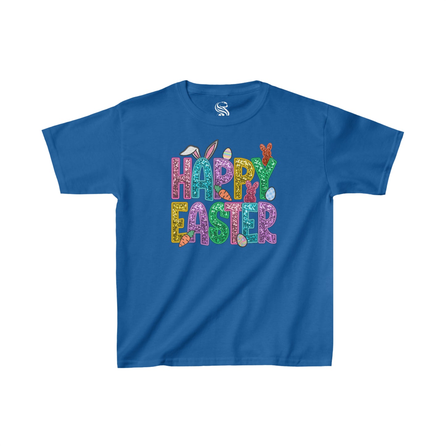 "Easter Sparkle" Kids Heavy Cotton Tee