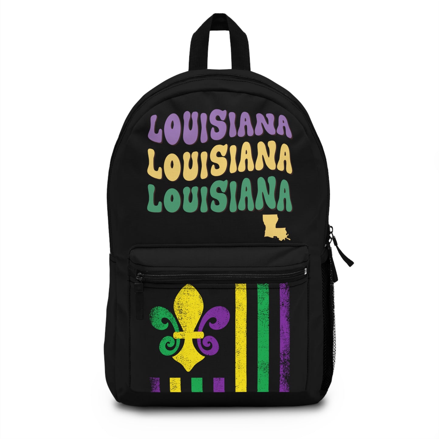 Louisiana Mardi Gras Backpack