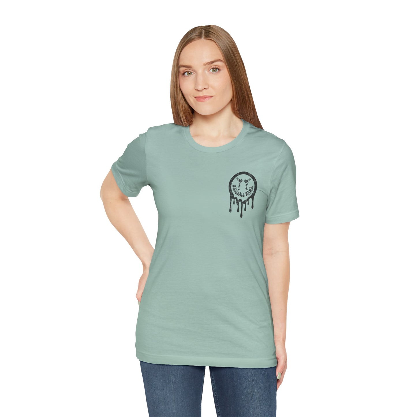 "Baseball Mama" Unisex Jersey Short Sleeve Tee