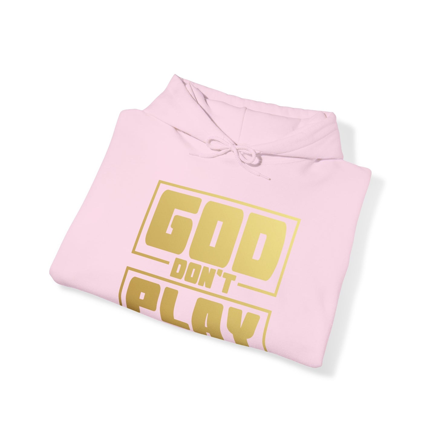 "God Don't Play About Me" Unisex Heavy Blend Hoodie