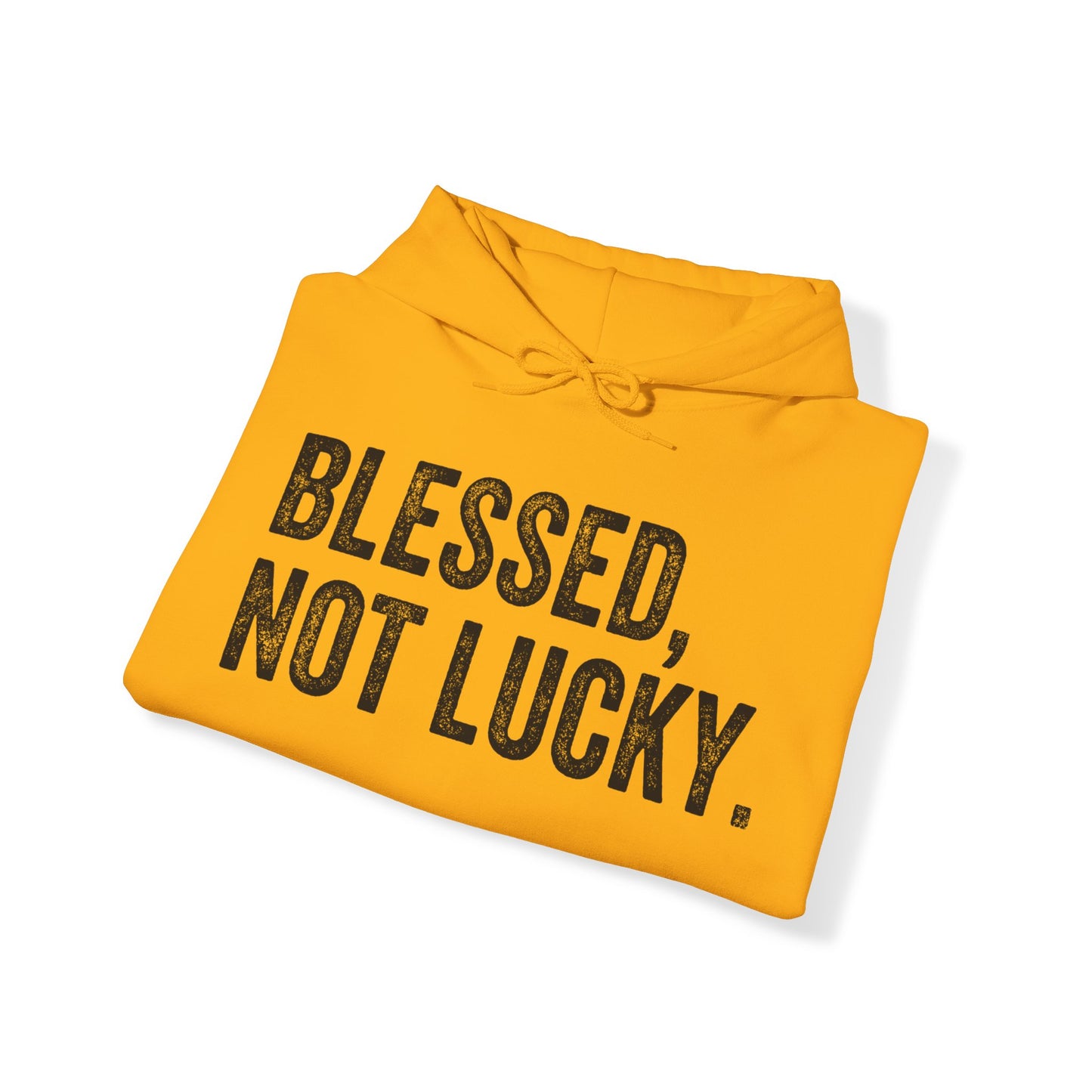 "Blessed Not Lucky" Unisex Heavy Blend Hoodie