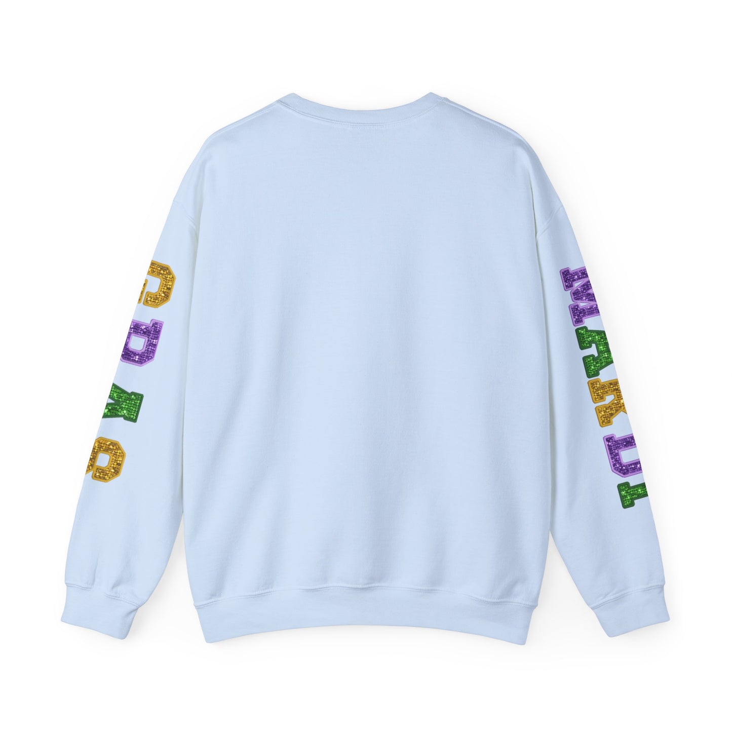 Love Mardi Gras Unisex Heavy Blend Crewneck Sweatshirt