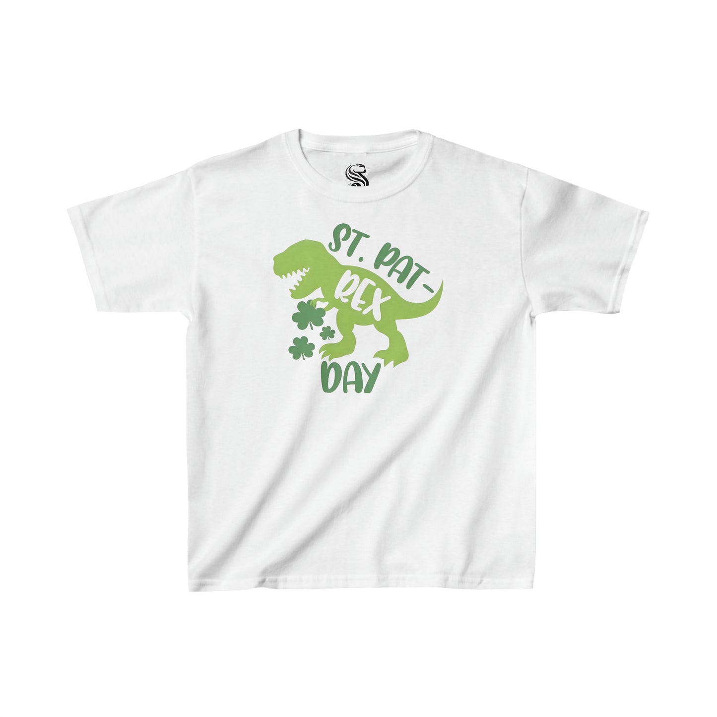 "St. Pat-Rex" Kids Heavy Cotton Tee