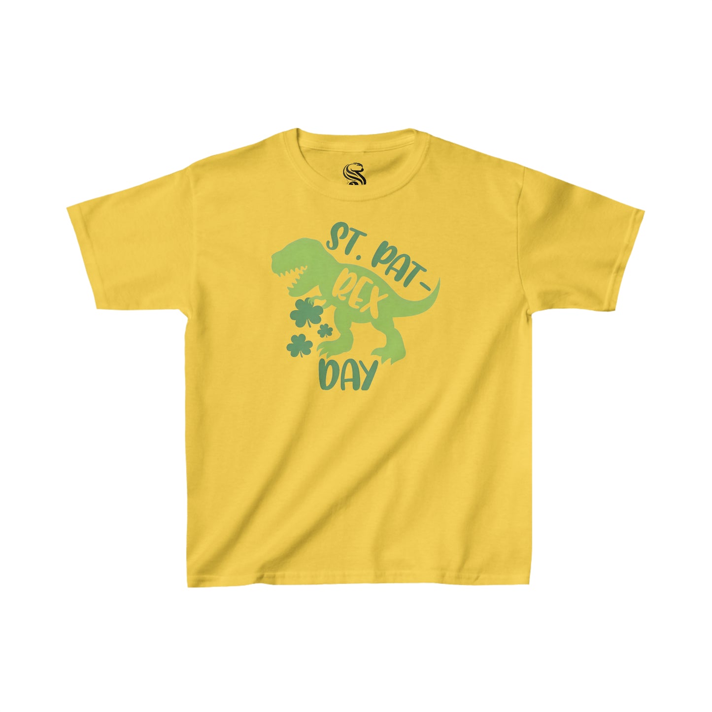 "St. Pat-Rex" Kids Heavy Cotton Tee