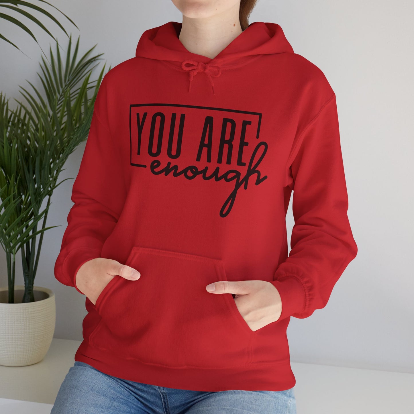 "You Are Enough" Unisex Heavy Blend Hoodie