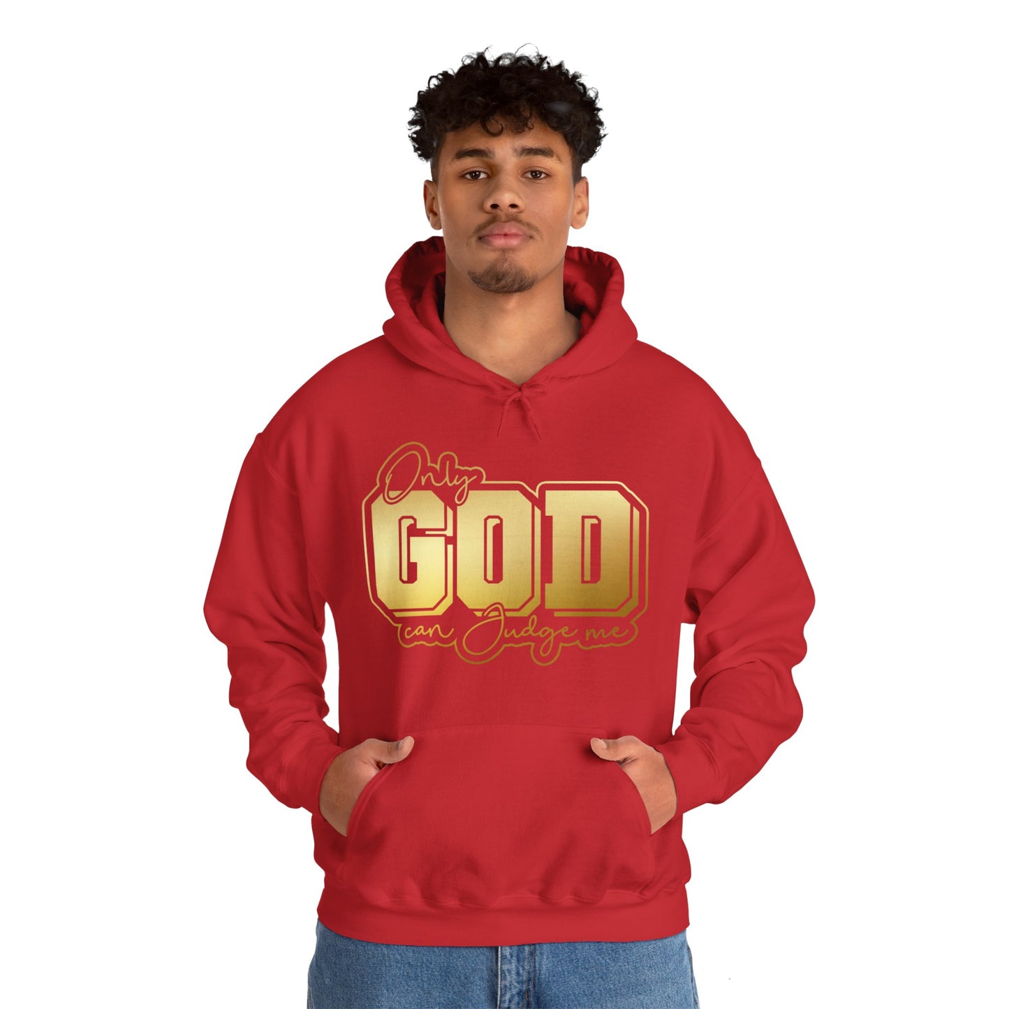 "Only God Can Judge Me" Unisex Heavy Blend Hoodie