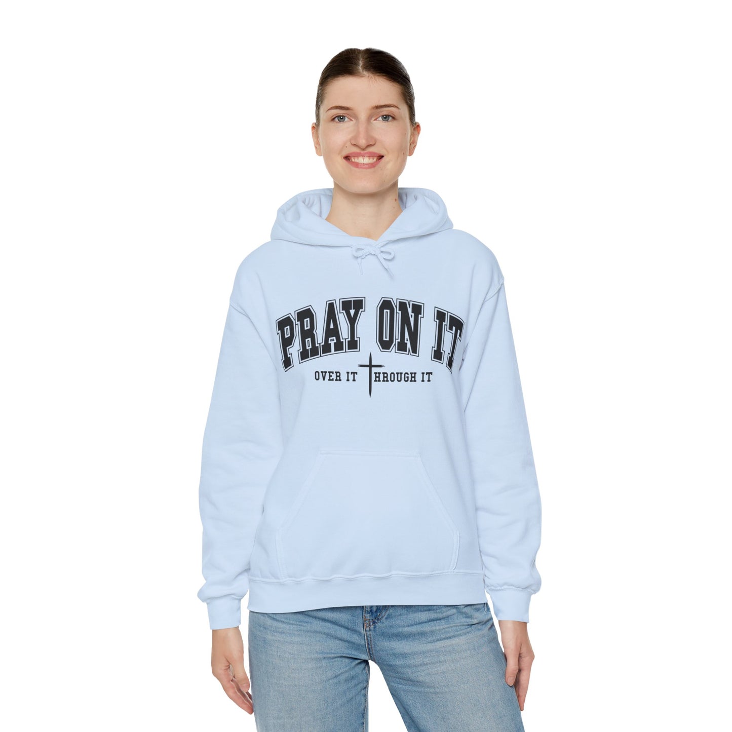 "Pray" Bold Unisex Heavy Blend Hoodie