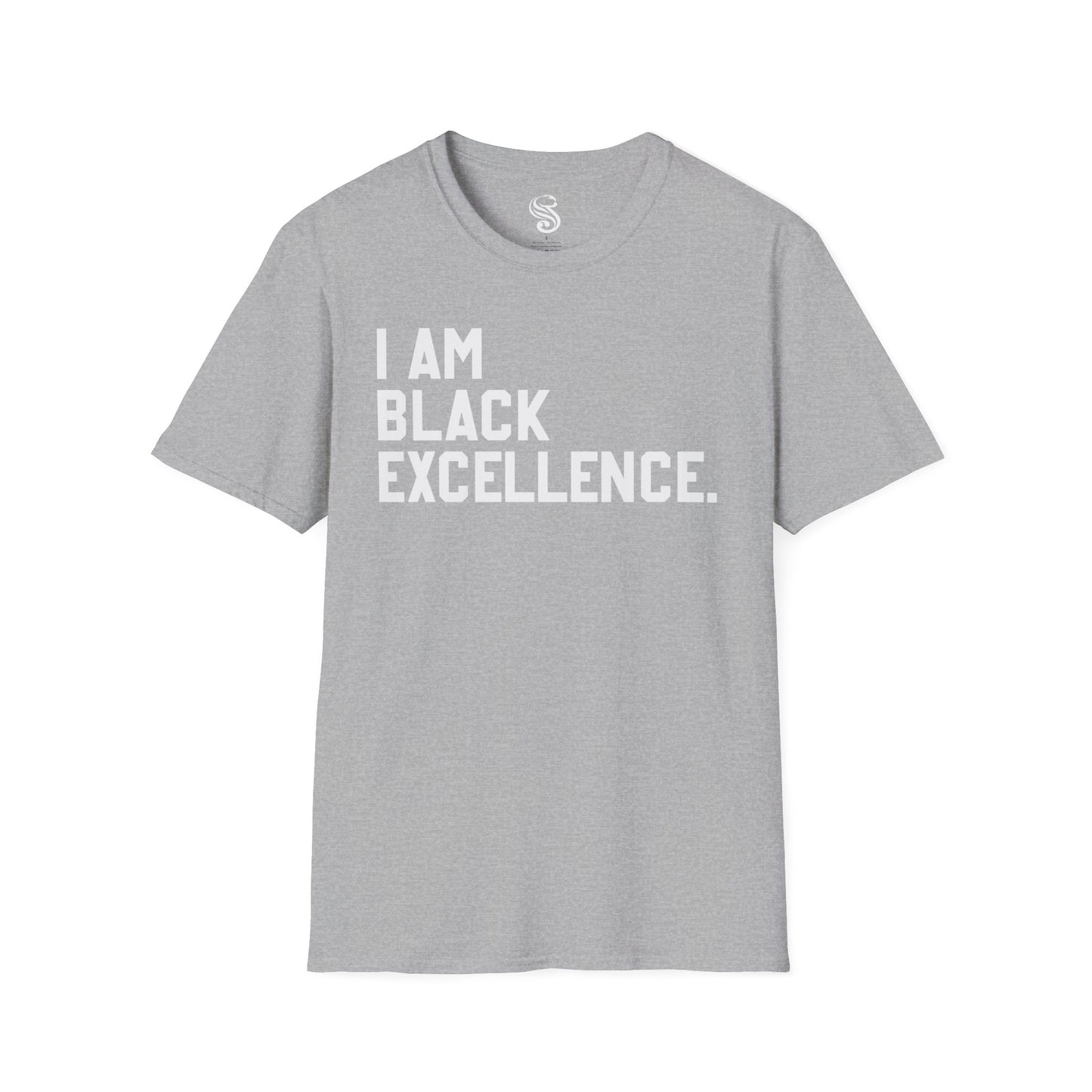 “I Am Black Excellence” Unisex Softstyle T-Shirt