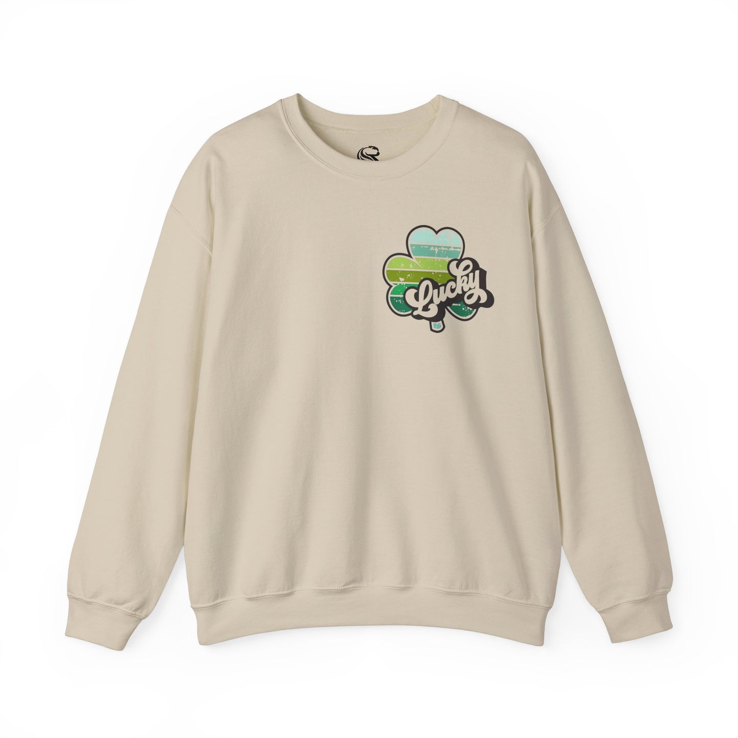 "Happy Go Lucky" Heavy Blend™ Crewneck Sweatshirt