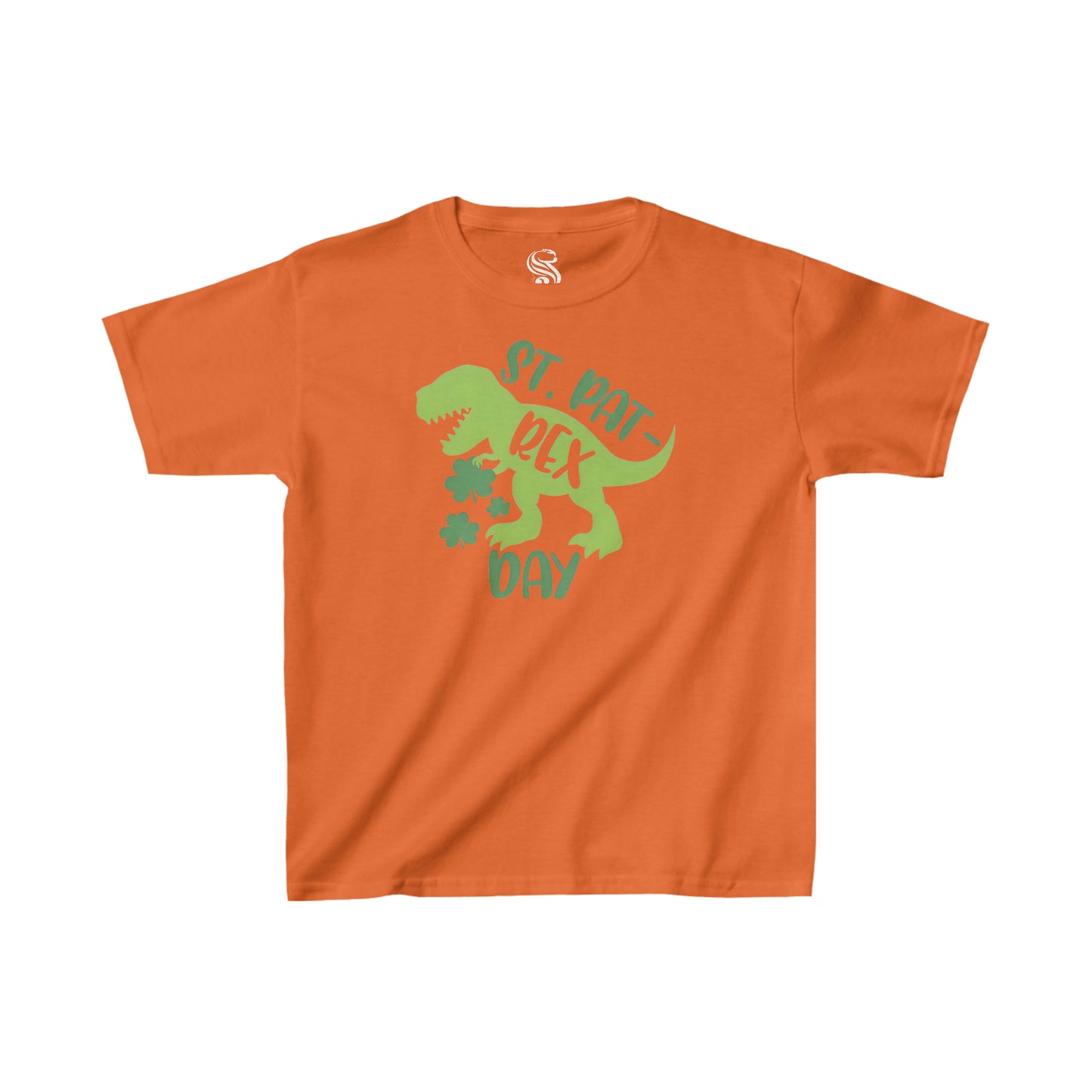 "St. Pat-Rex" Kids Heavy Cotton Tee