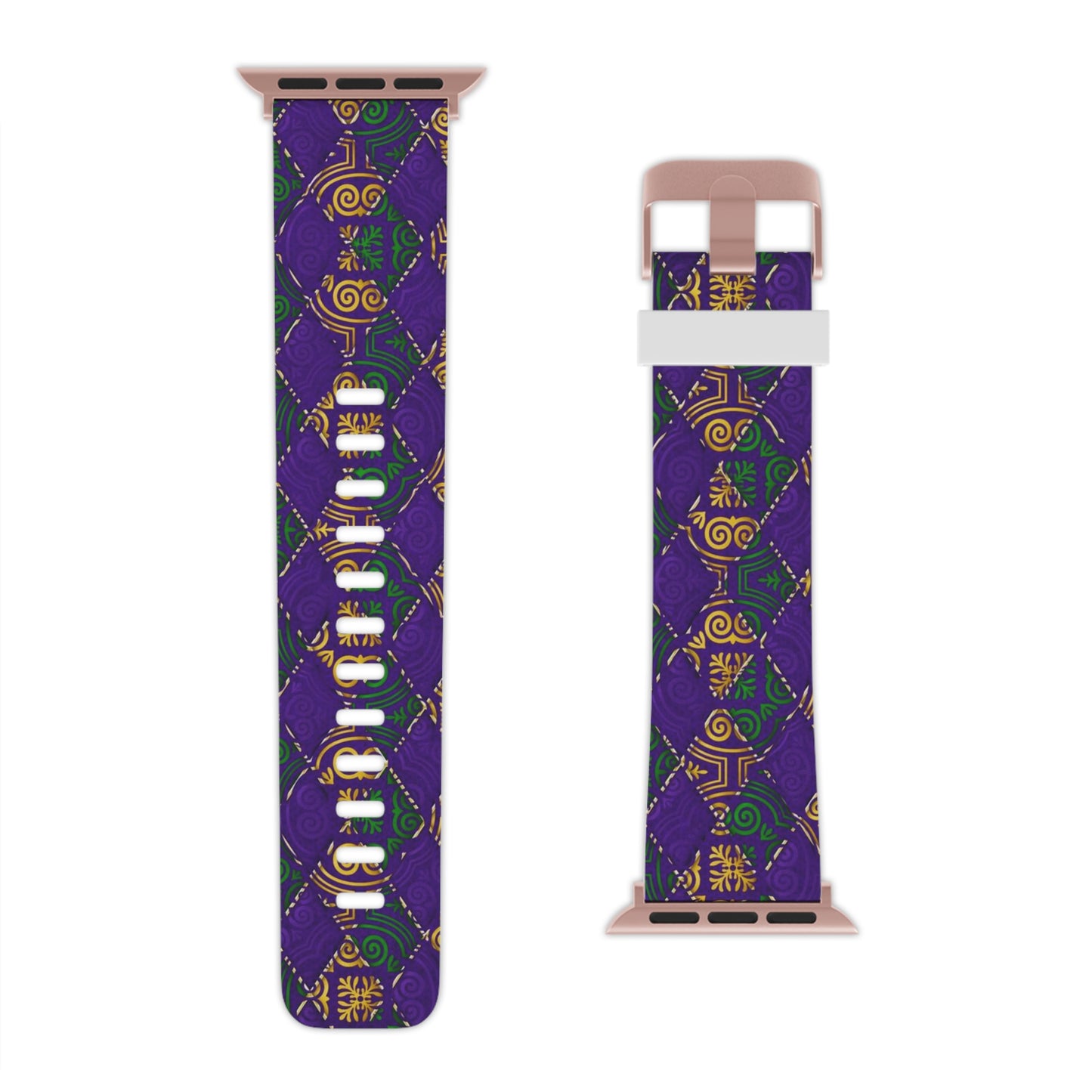 Mardi Gras Detail Band for Apple Watch