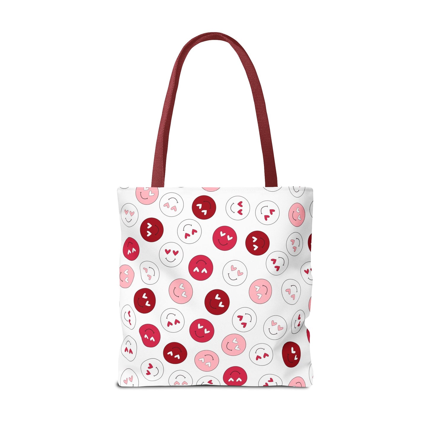 "Love Smiley Face" Tote Bag (AOP)