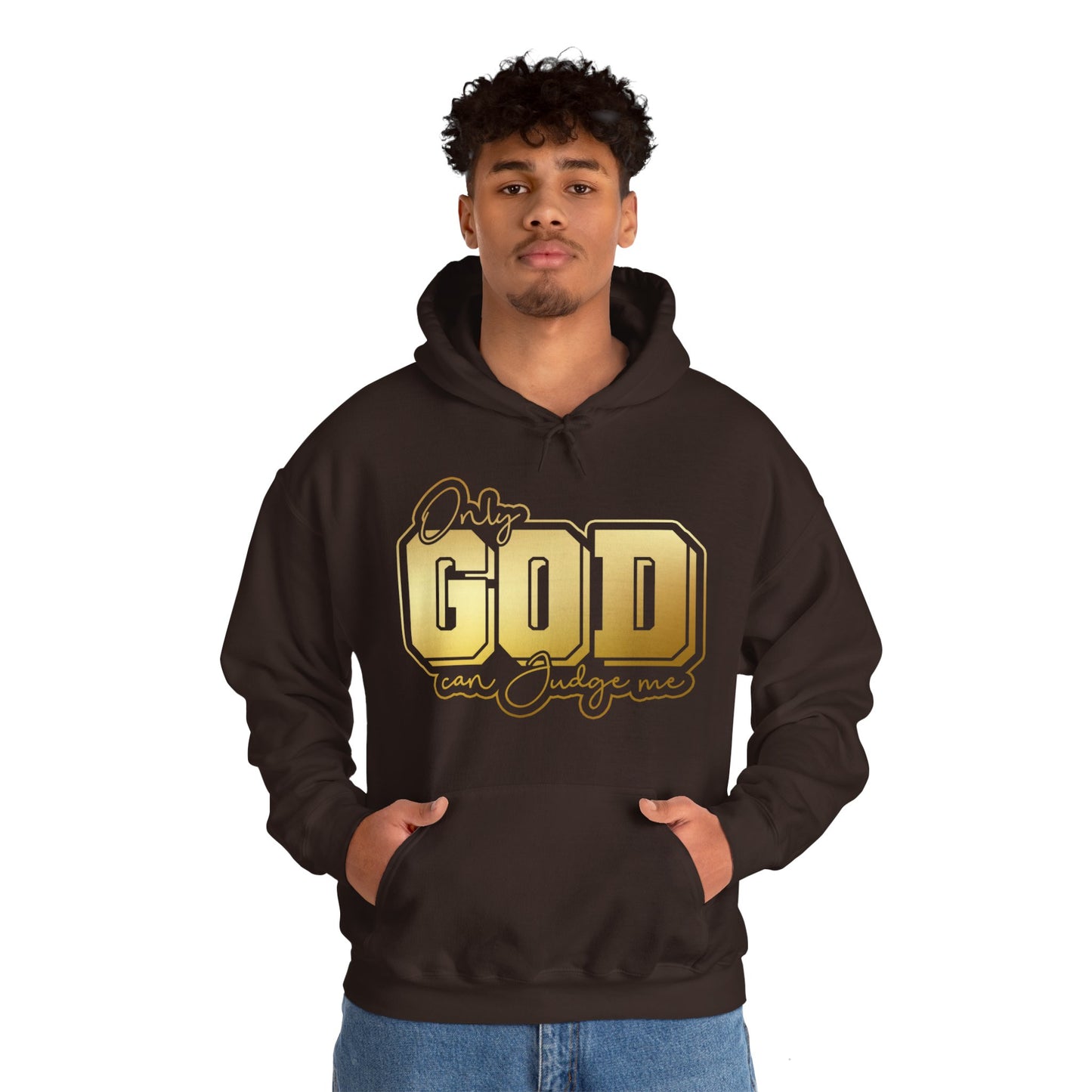 "Only God Can Judge Me" Unisex Heavy Blend Hoodie