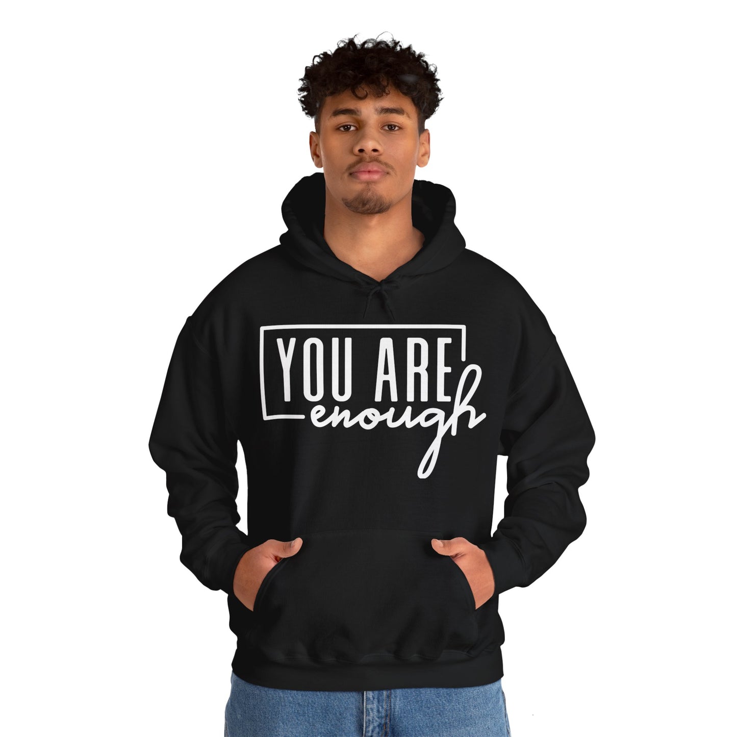 "You Are Enough" Unisex Heavy Blend Hoodie