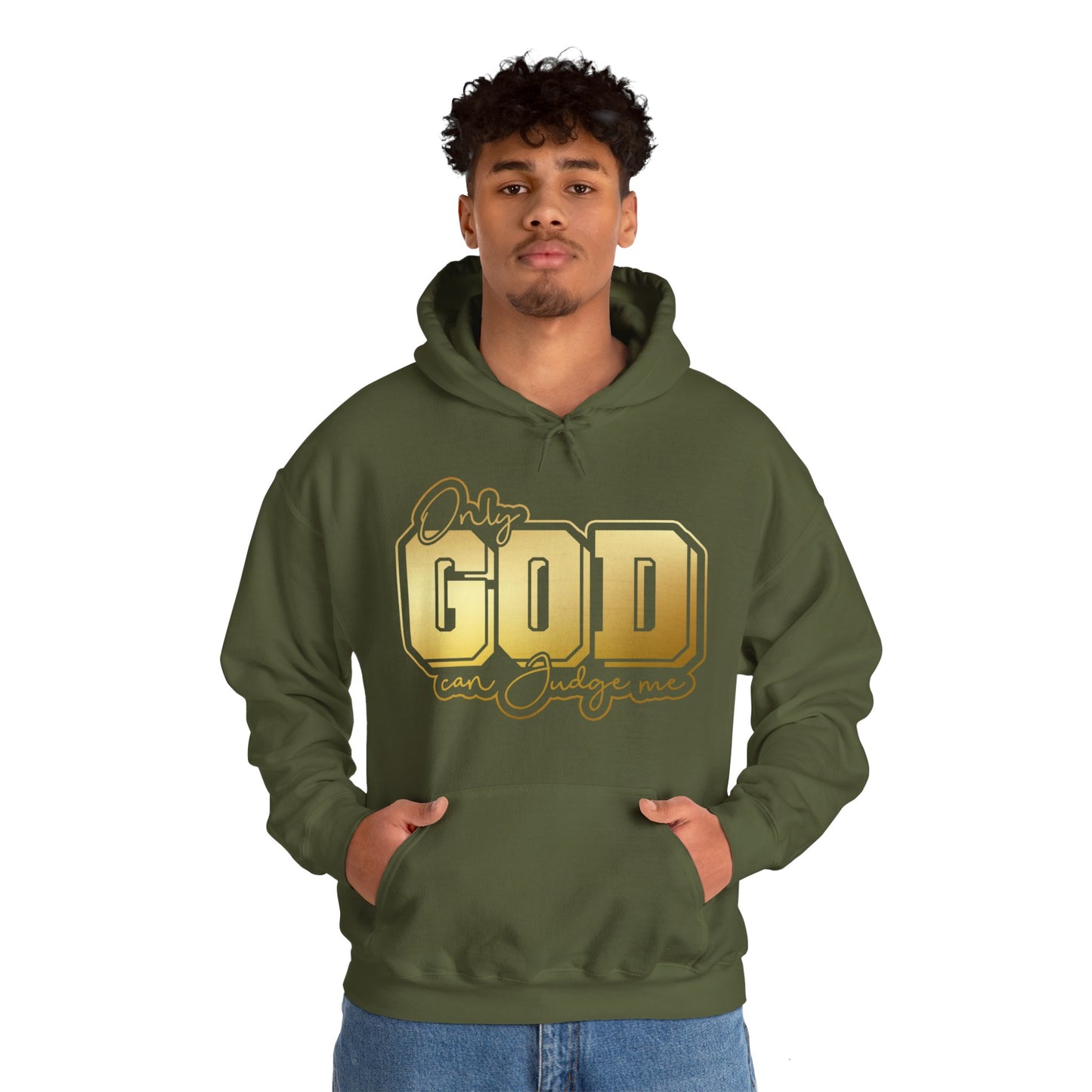 "Only God Can Judge Me" Unisex Heavy Blend Hoodie