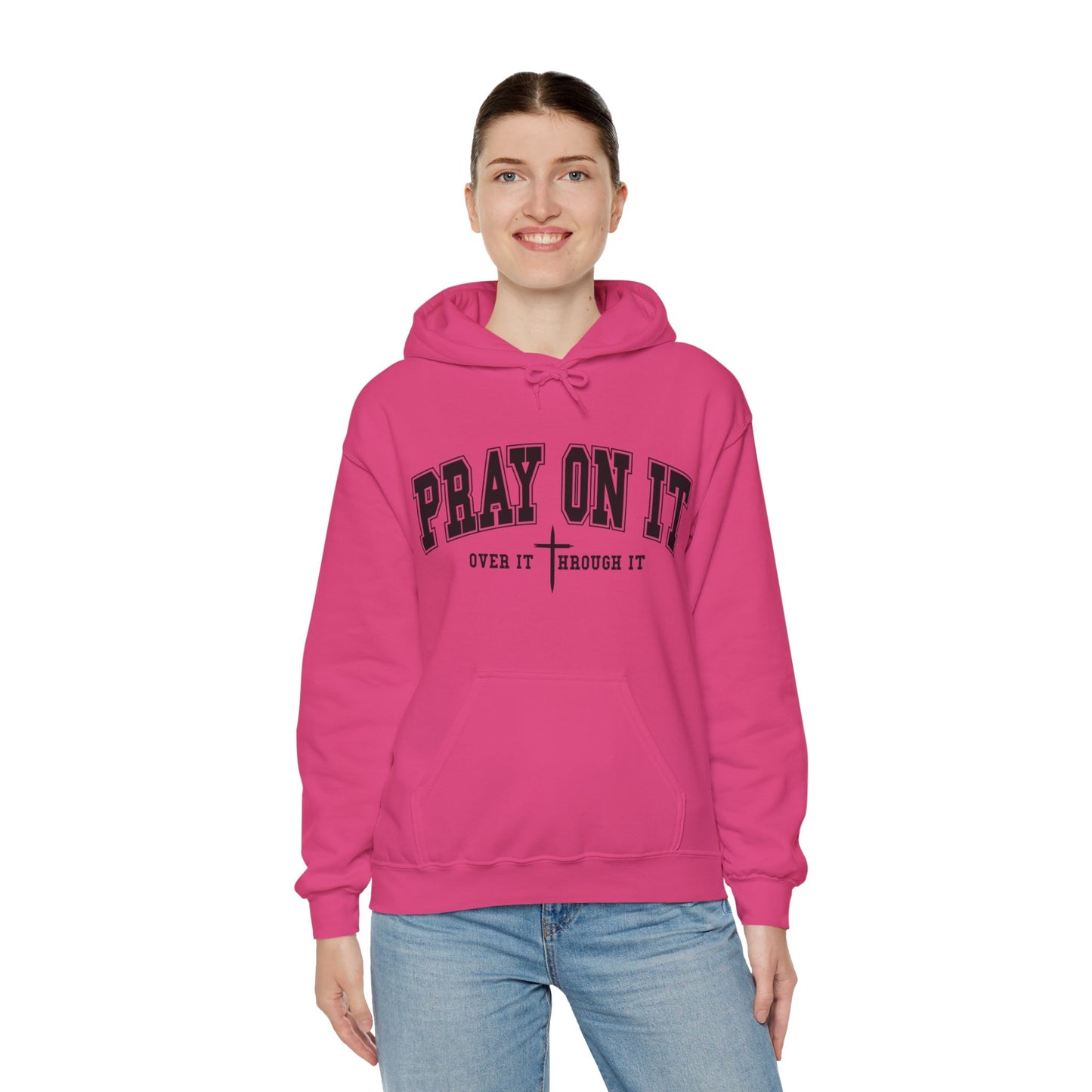 "Pray" Bold Unisex Heavy Blend Hoodie